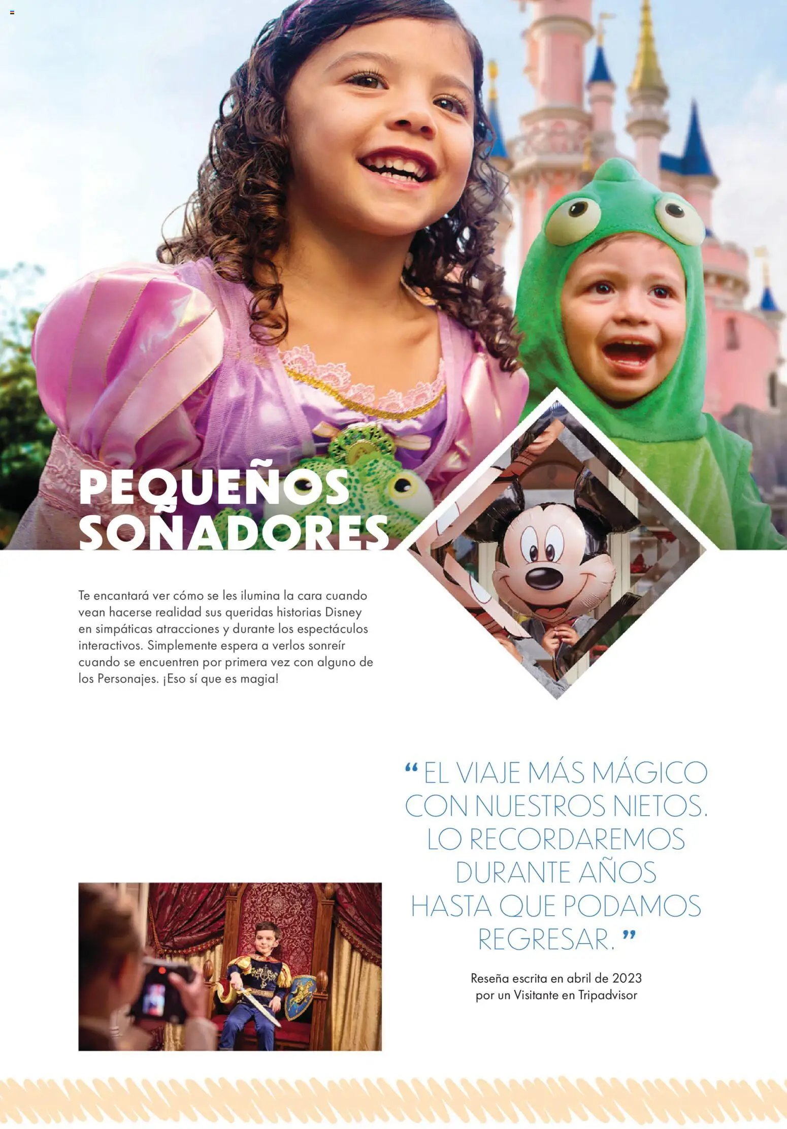 Viajes El Corte Inglés Folleto Disneyland Paris