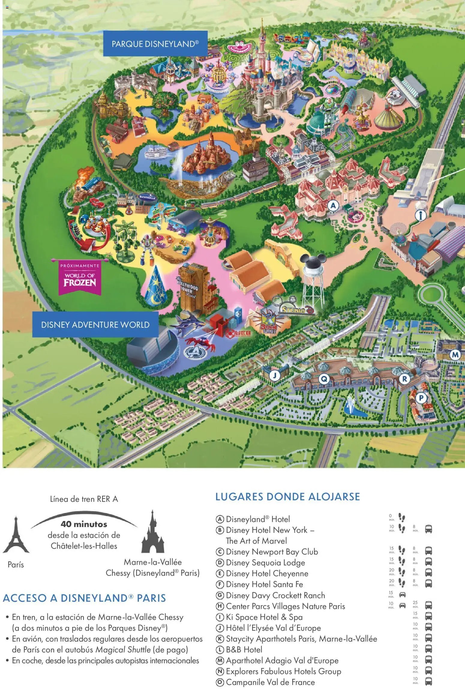 Viajes El Corte Inglés Folleto Disneyland Paris