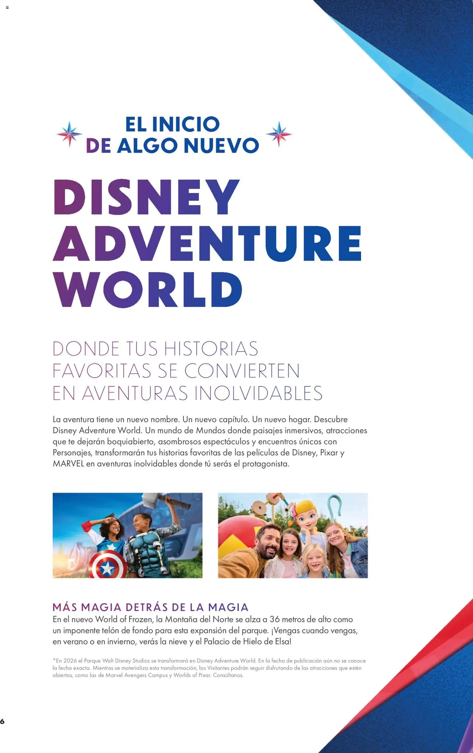 Viajes El Corte Inglés Folleto Disneyland Paris