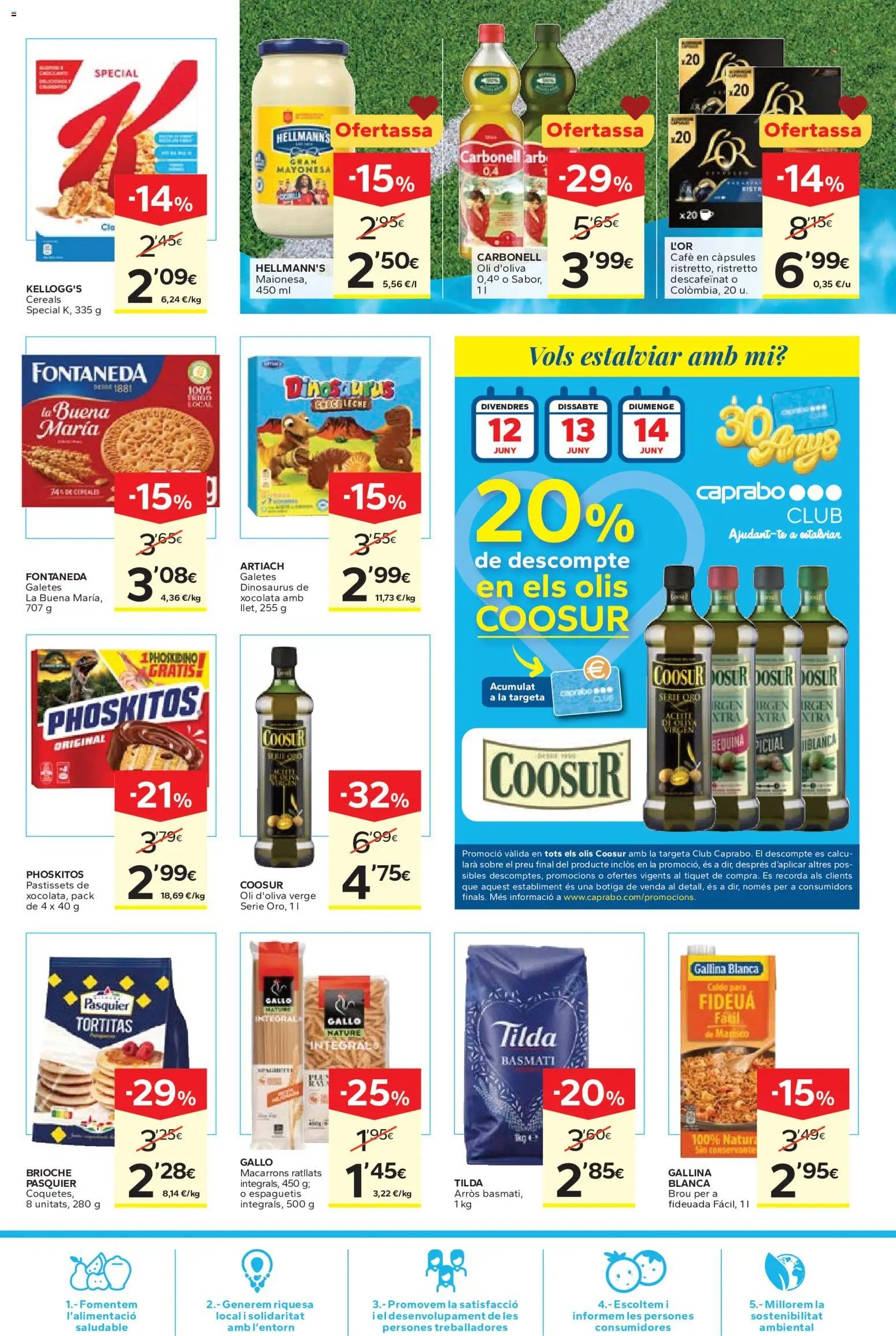 Caprabo Ofertasses d'estiu