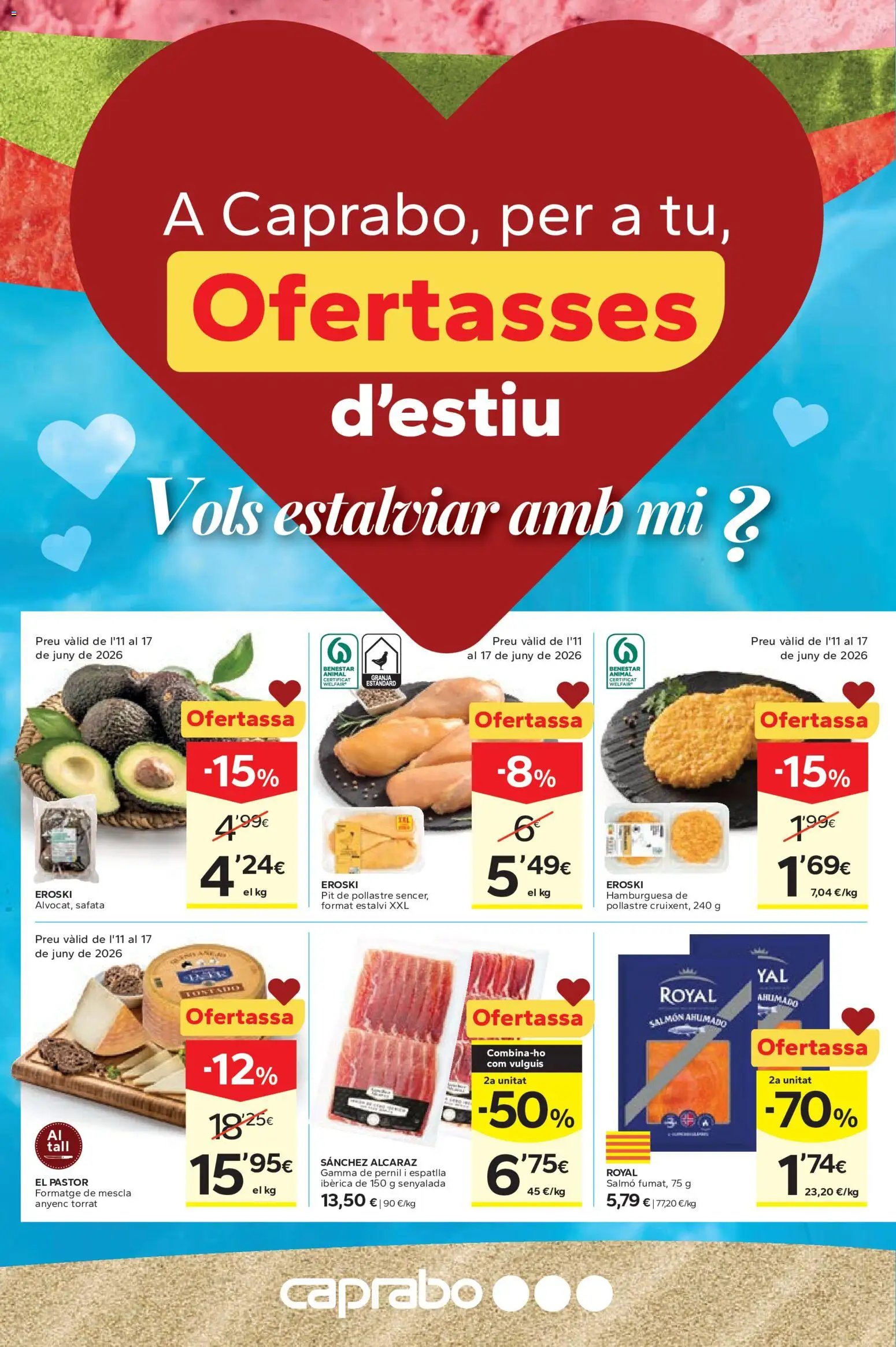 Caprabo Ofertasses d'estiu