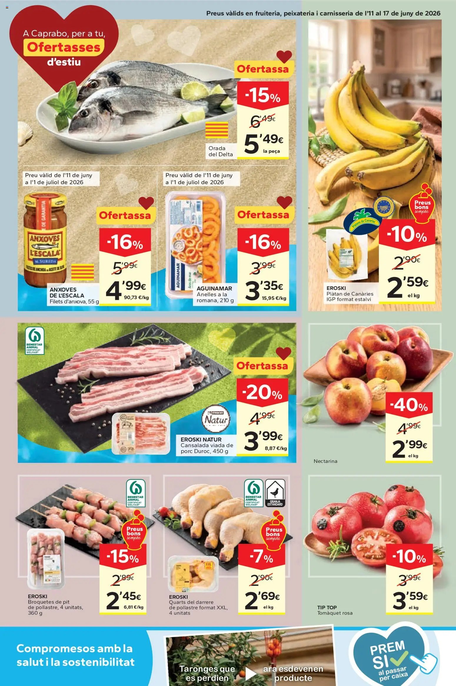 Caprabo Ofertasses d'estiu