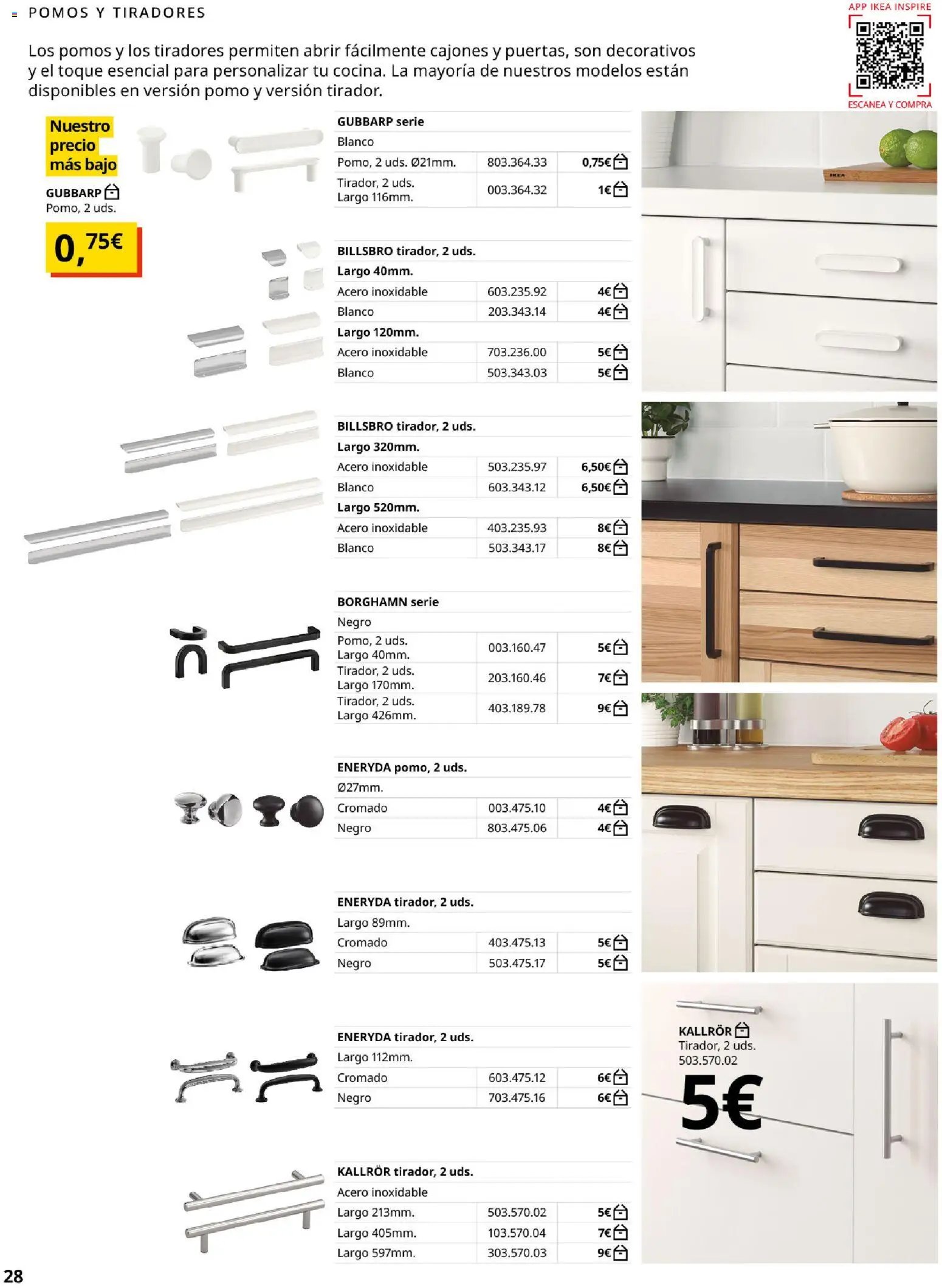 Catálogo IKEA Cocinas