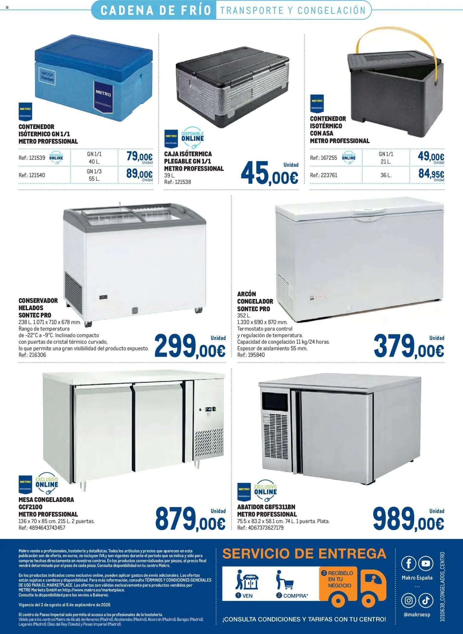Makro Congelados Centro
