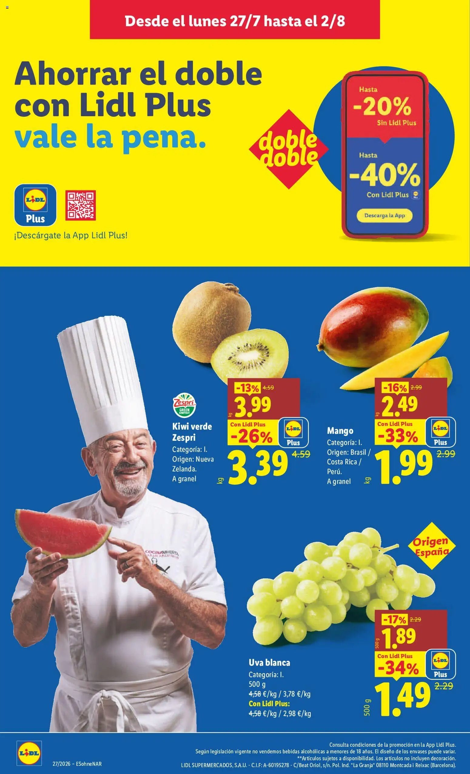 Lidl folleto