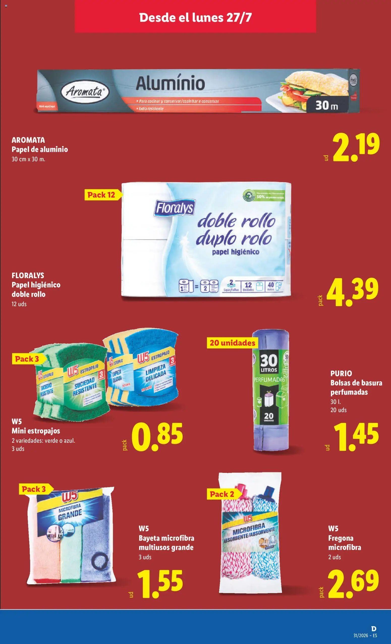 Lidl folleto