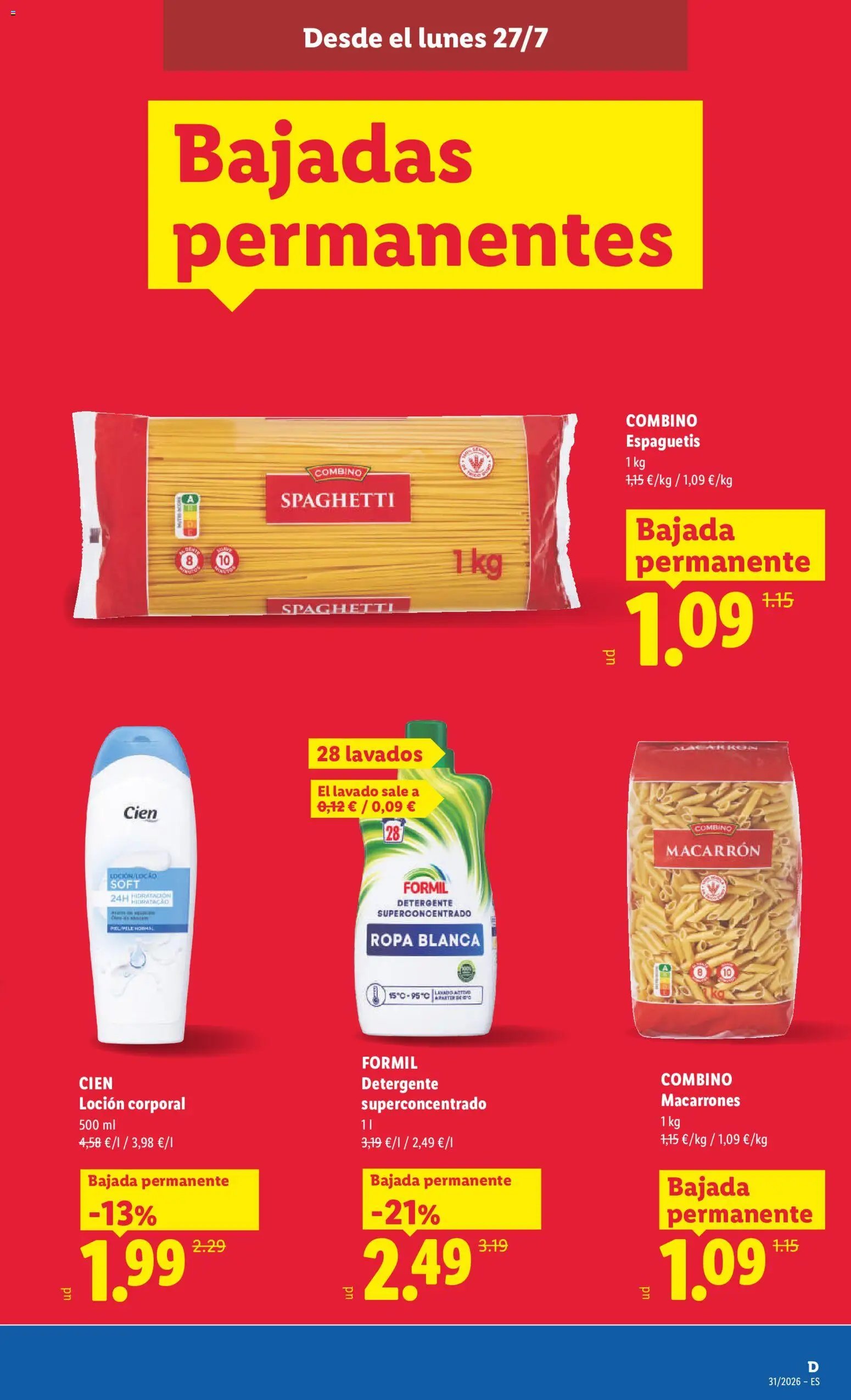 Lidl folleto