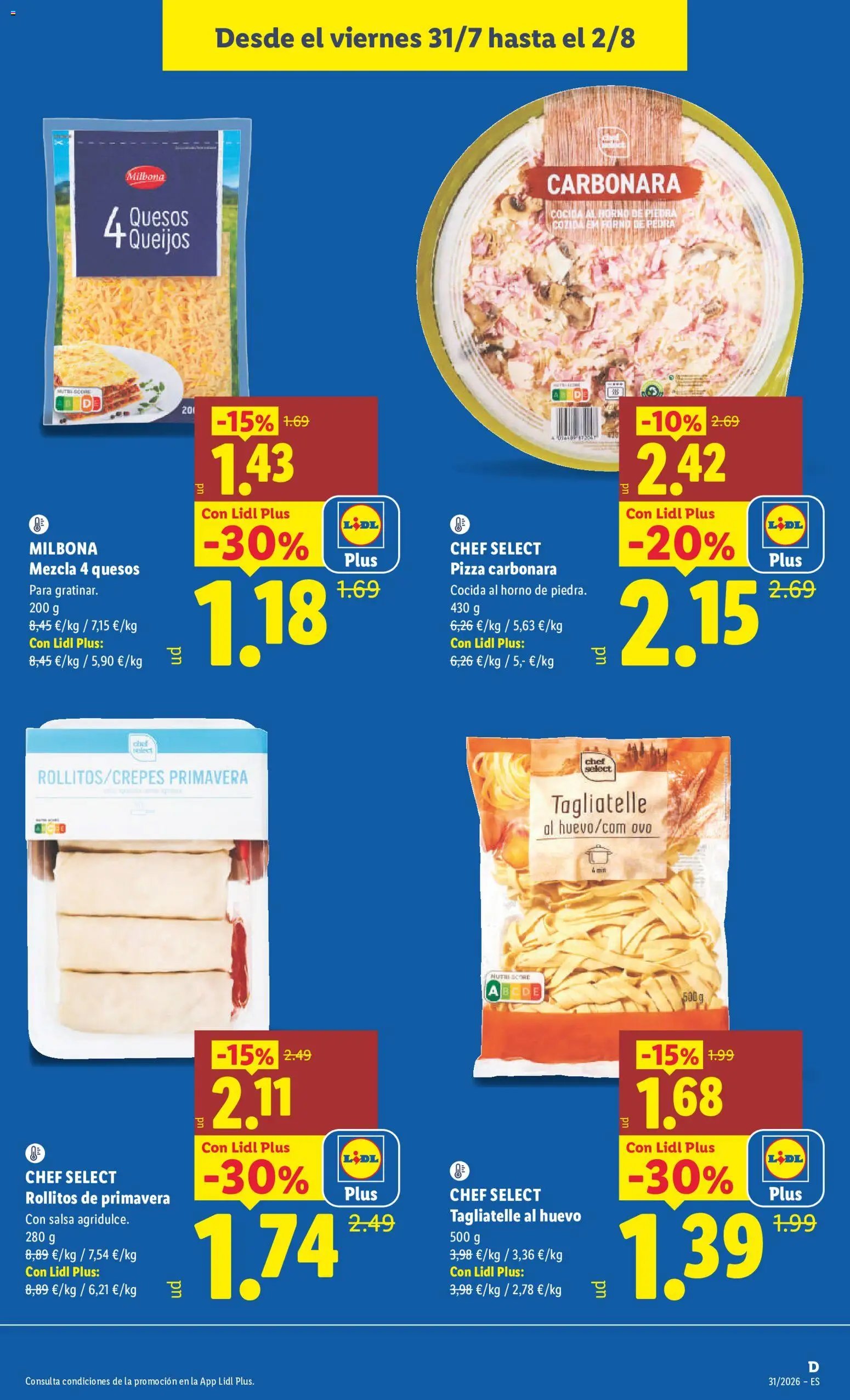 Lidl folleto