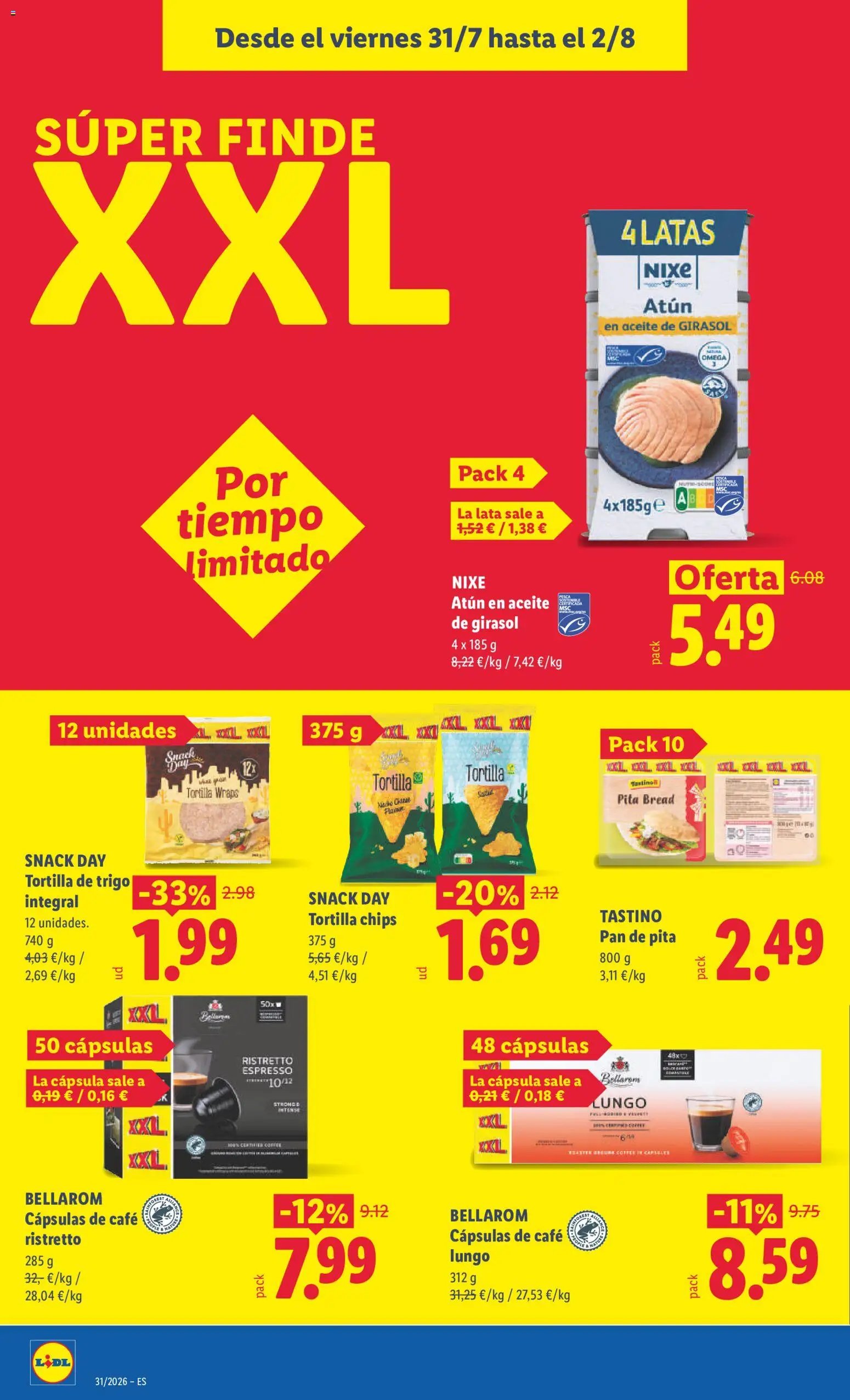 Lidl folleto