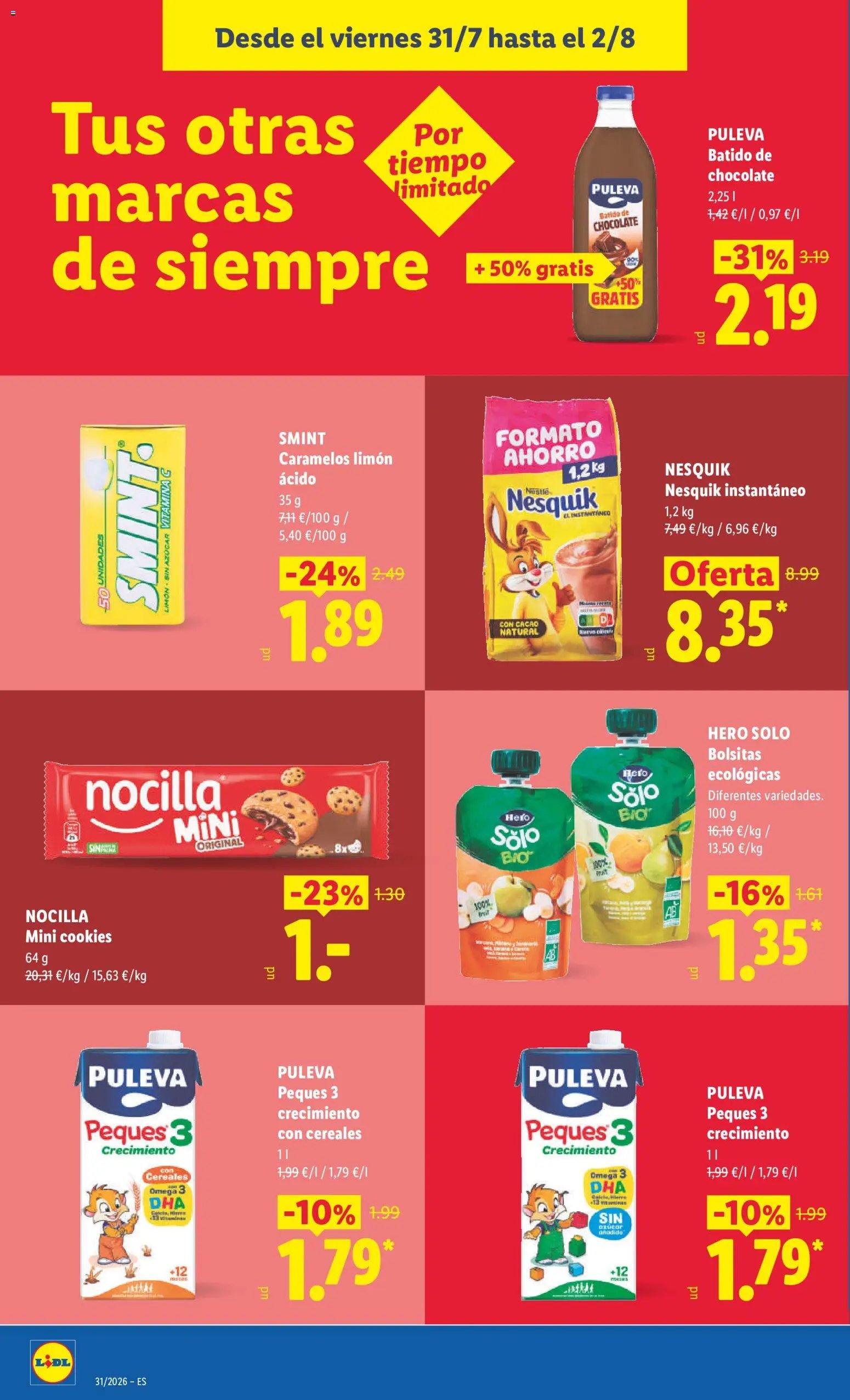 Lidl folleto
