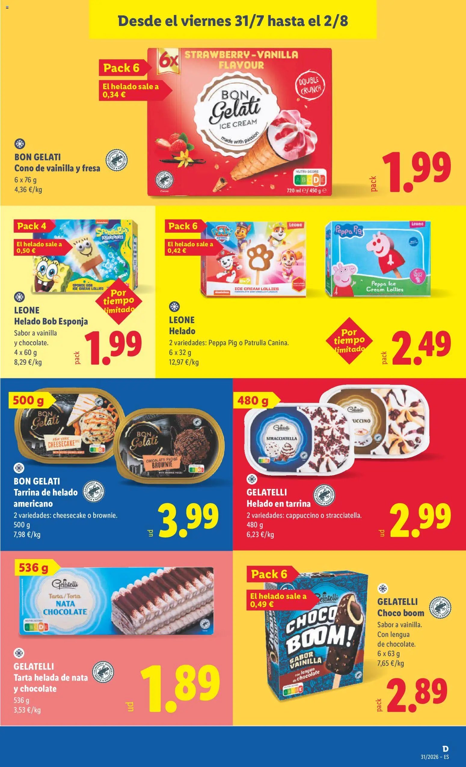 Lidl folleto