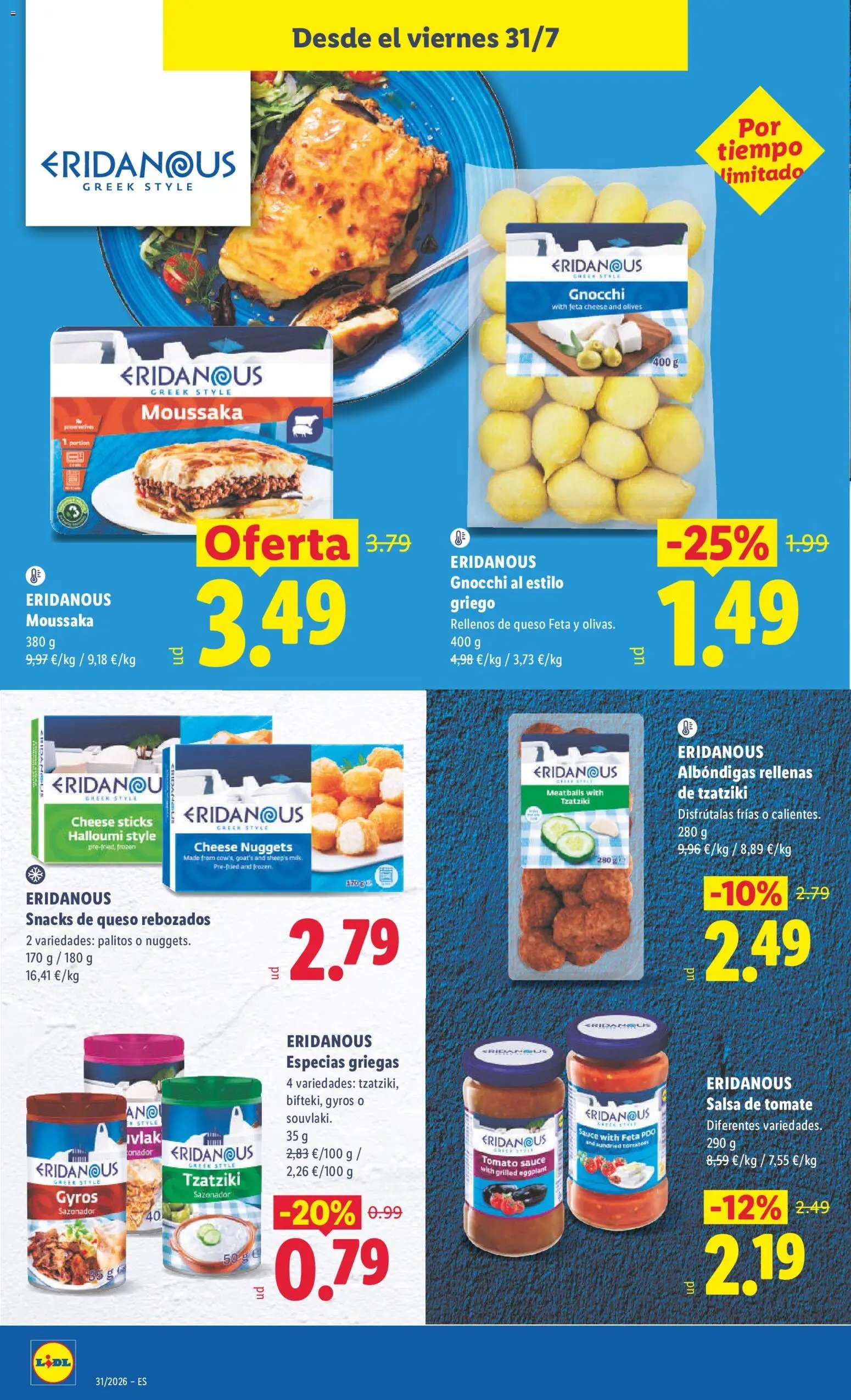 Lidl folleto