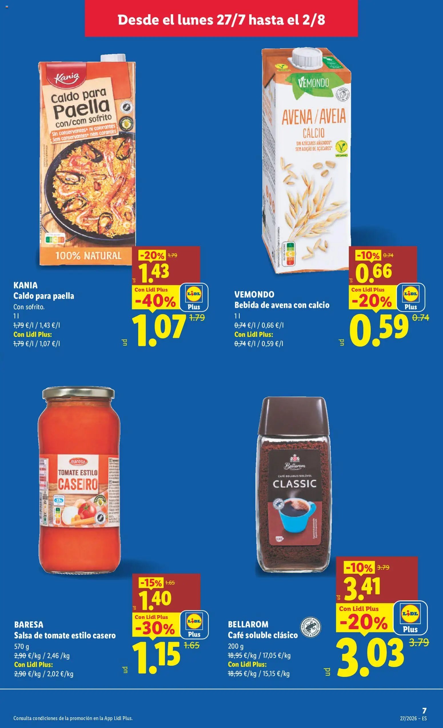 Lidl folleto
