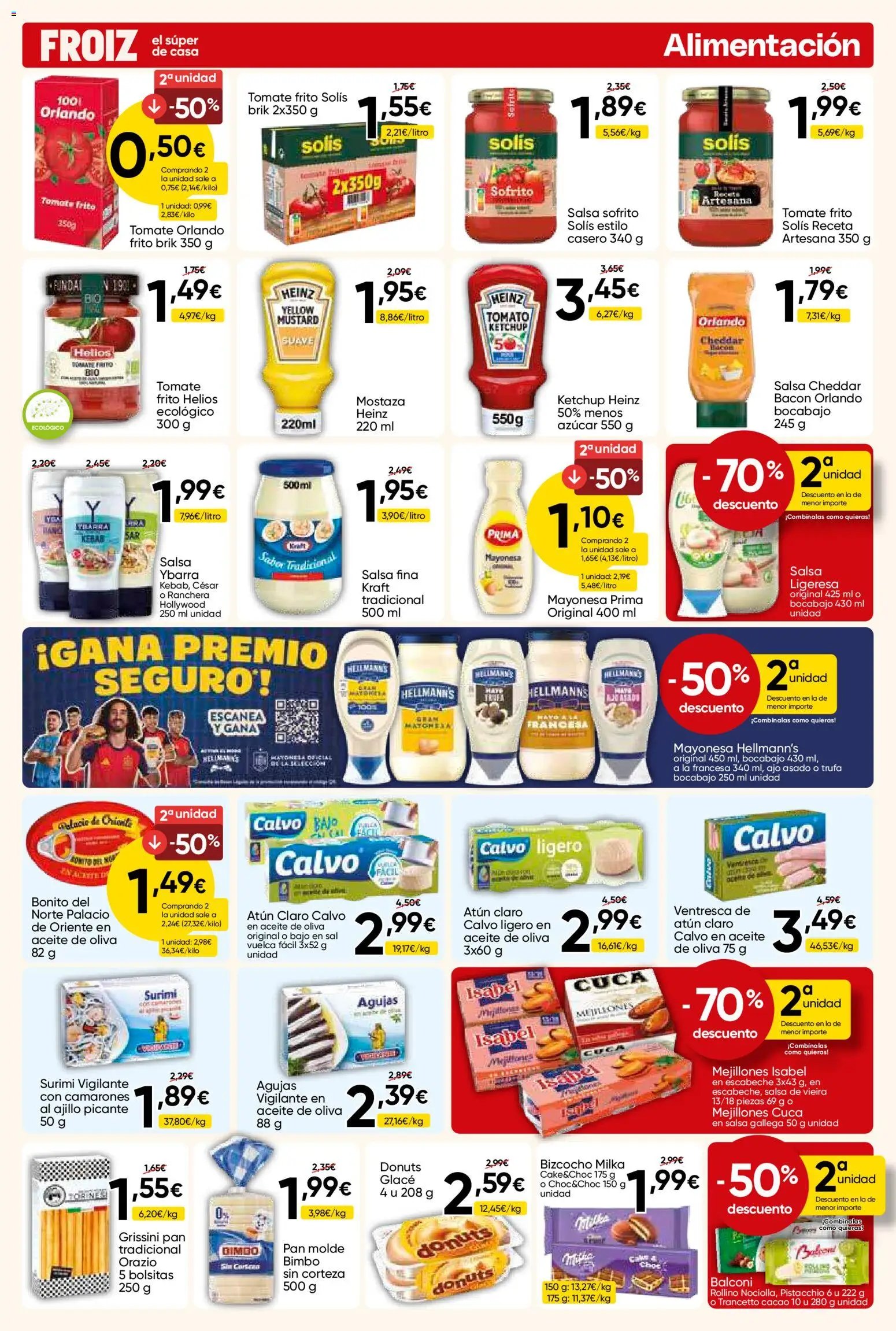 Froiz folleto