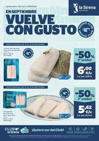 La Sirena folleto