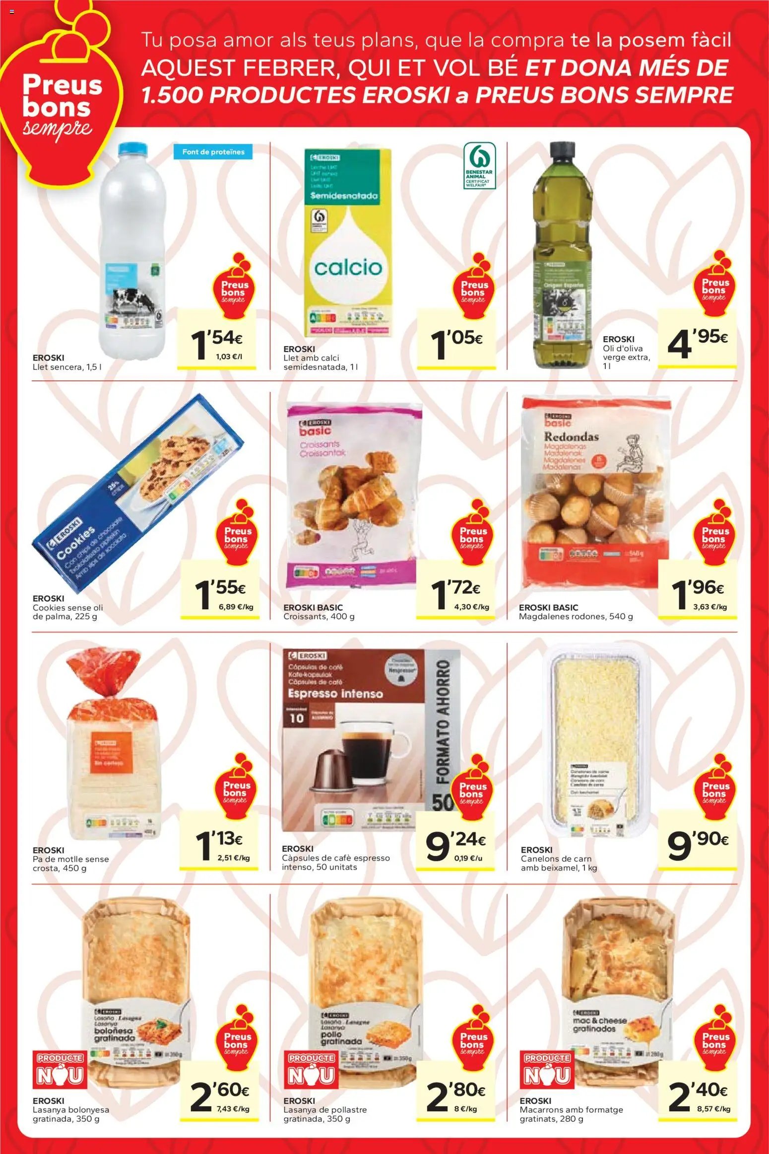 Caprabo - Estalvia des de la primera unitat