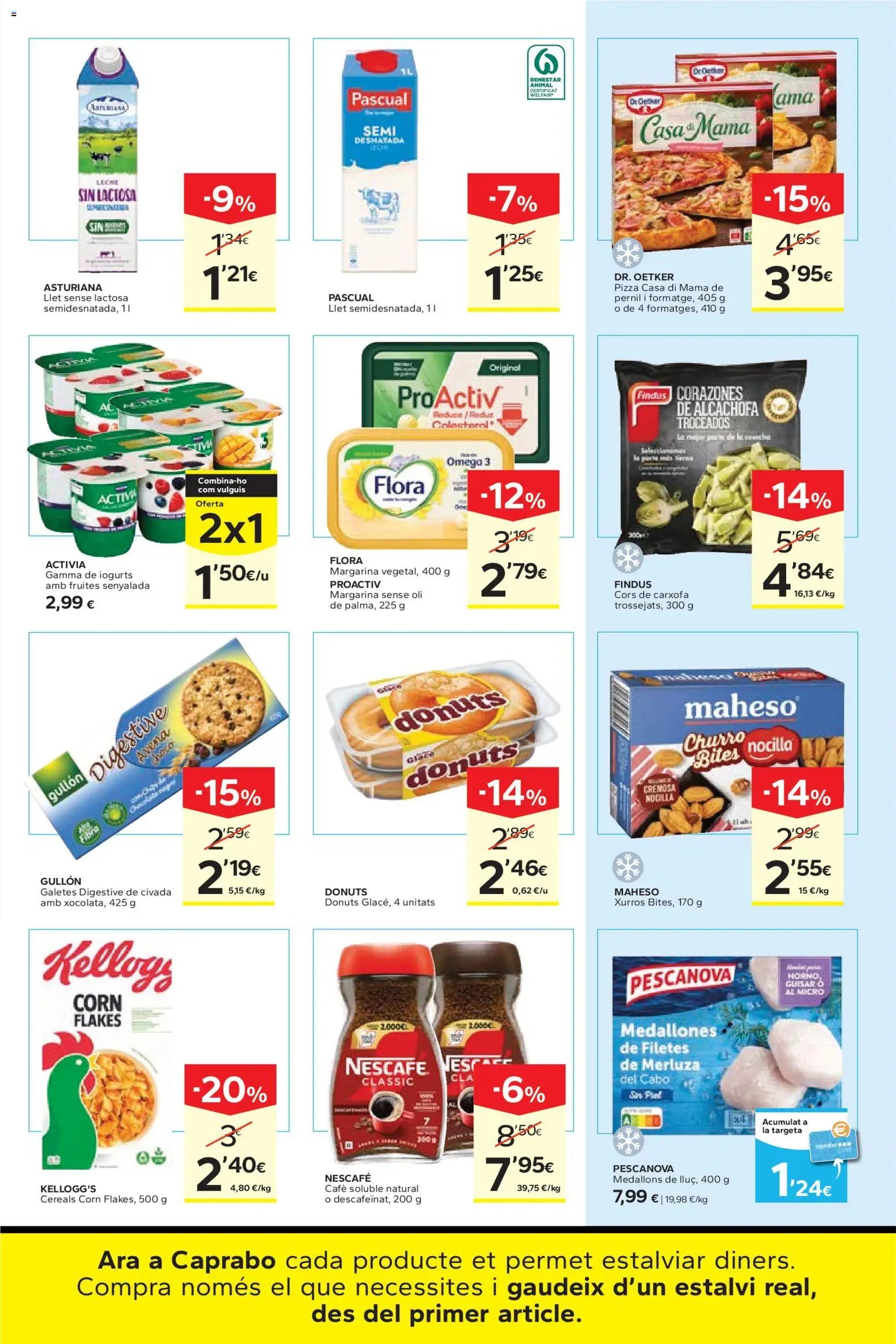 Caprabo - Estalvia des de la primera unitat