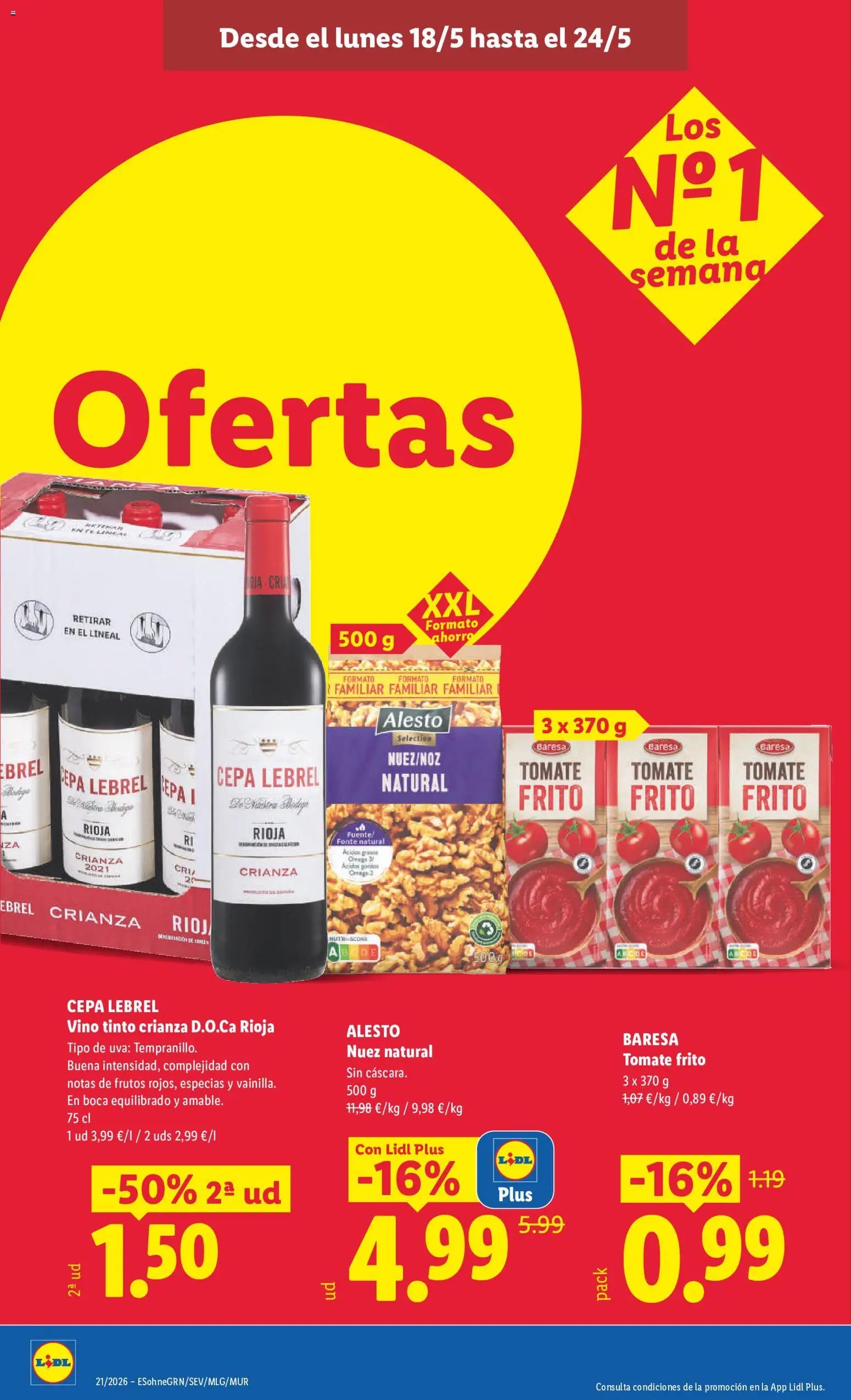 Lidl folleto