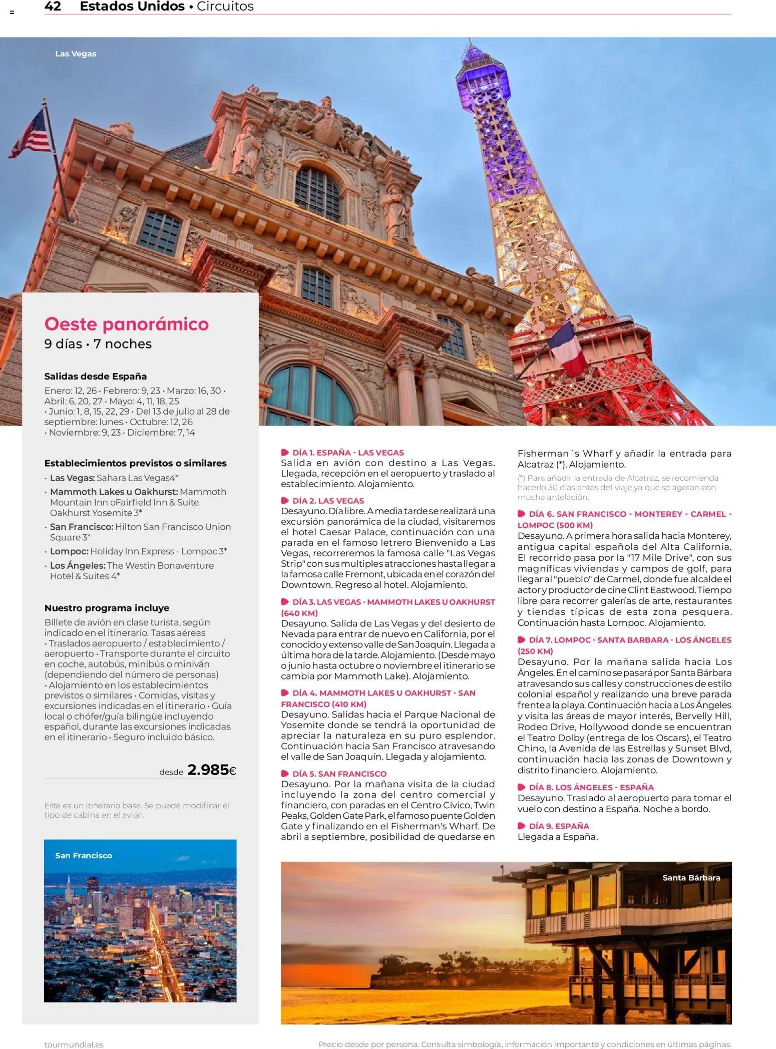 Viajes El Corte Inglés Norteamérica y Caribe