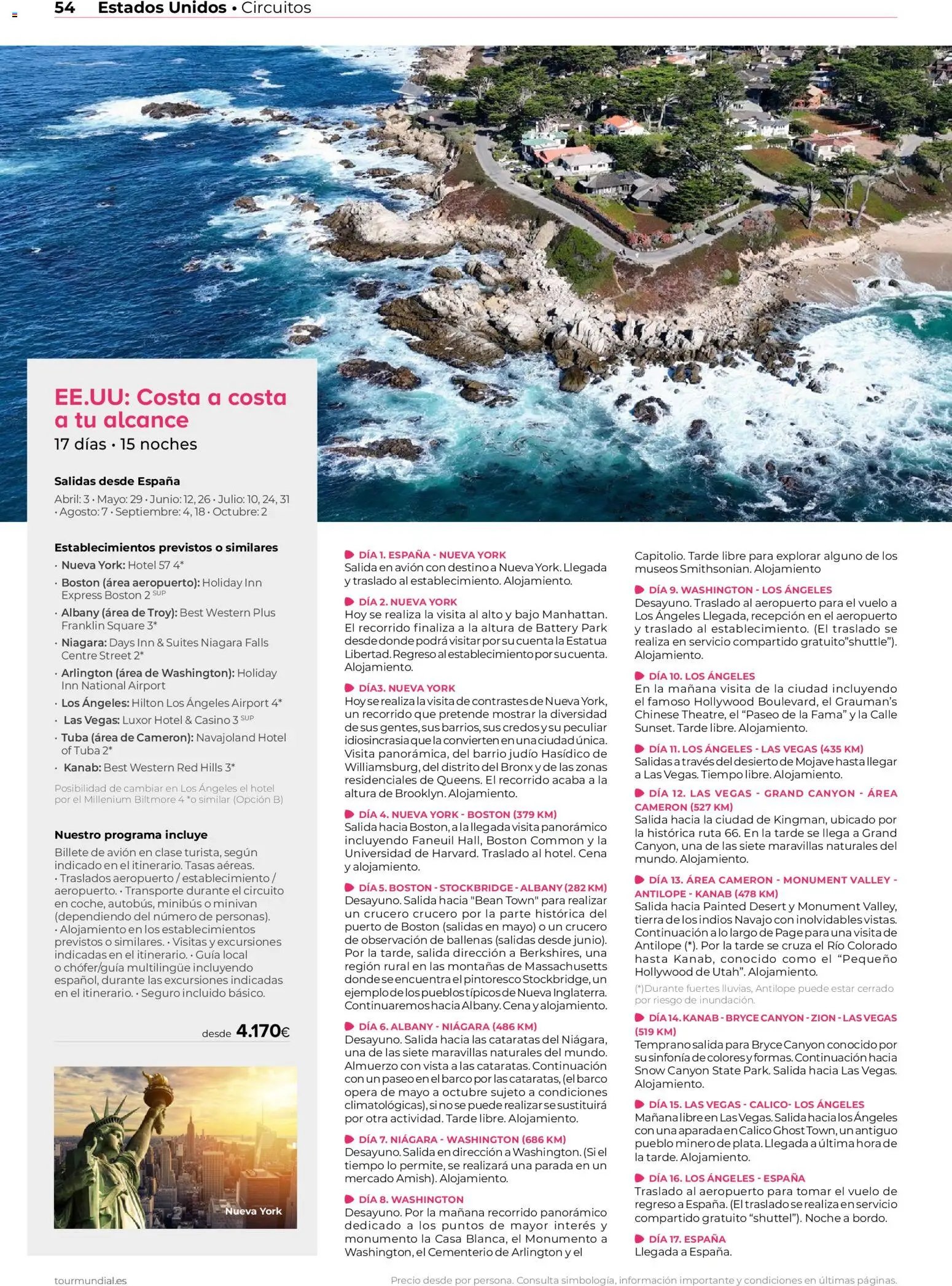 Viajes El Corte Inglés Norteamérica y Caribe