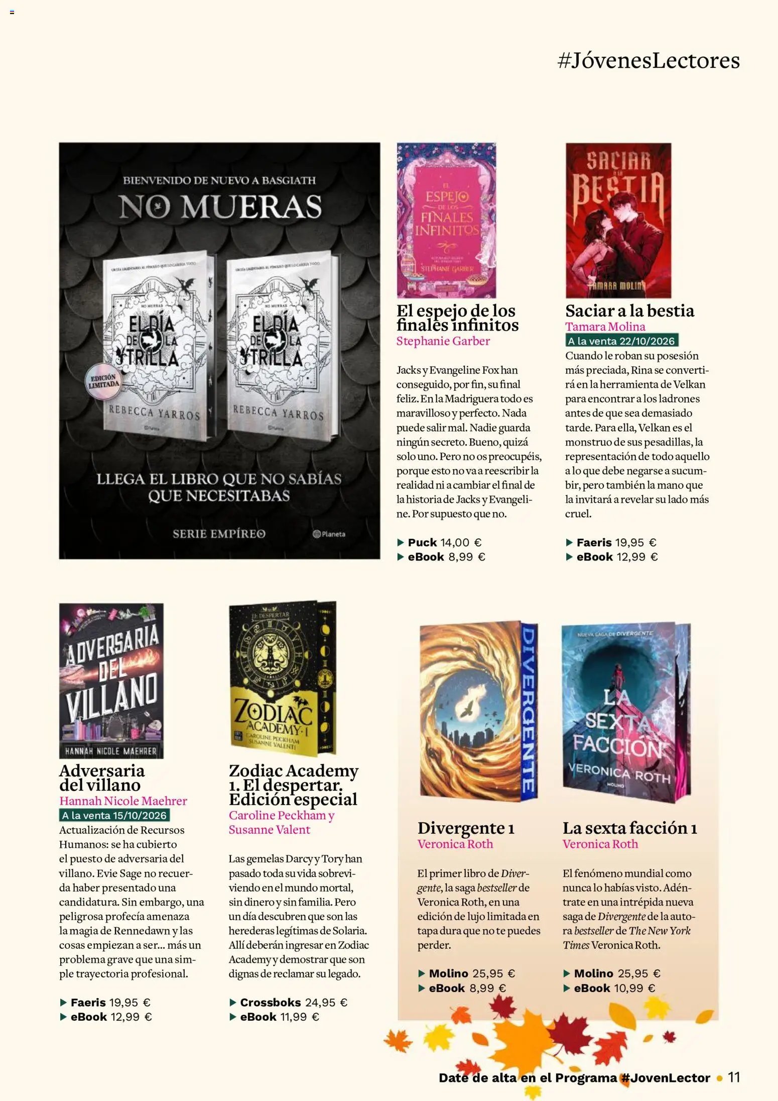 Casa del libro folleto
