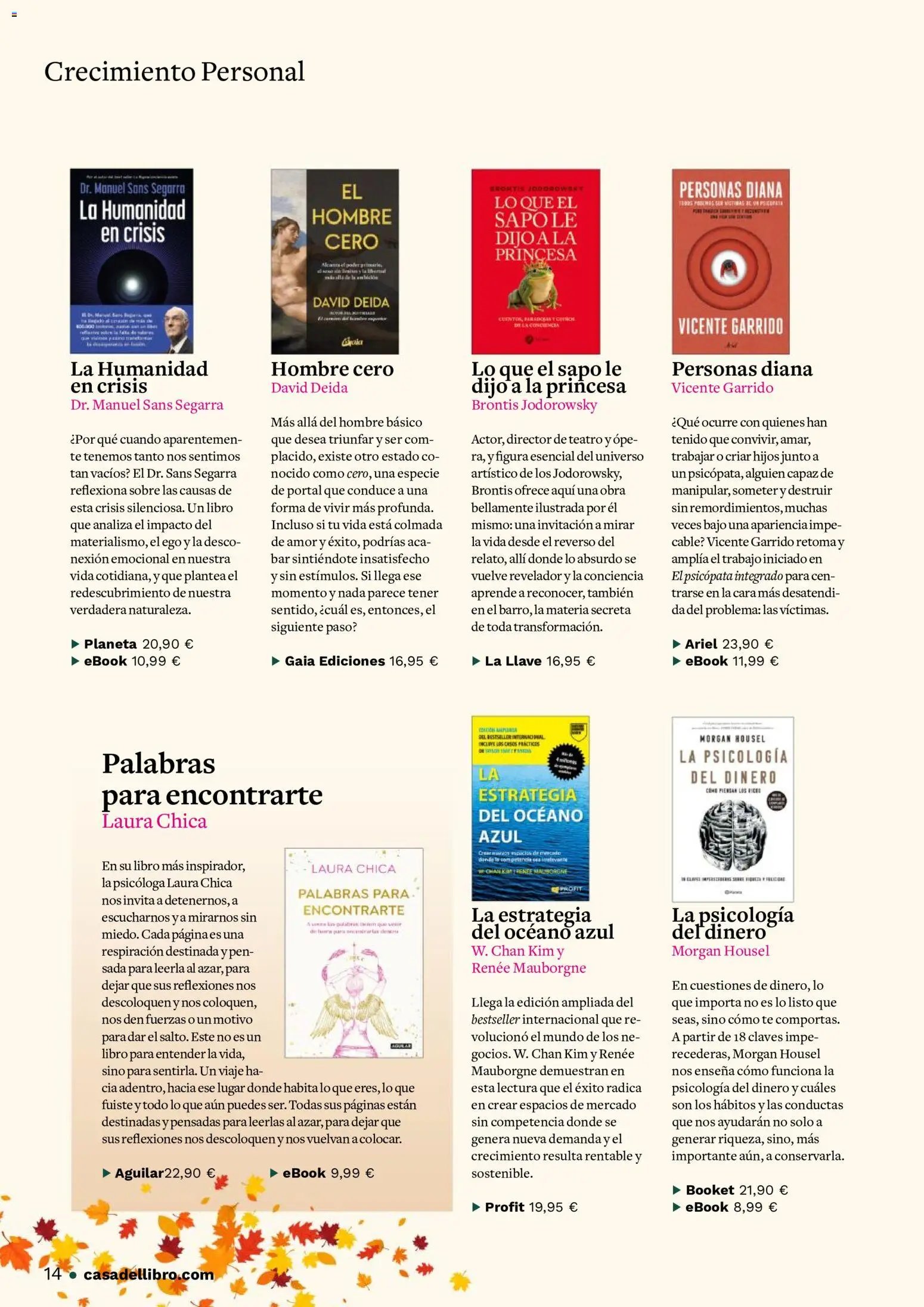 Casa del libro folleto