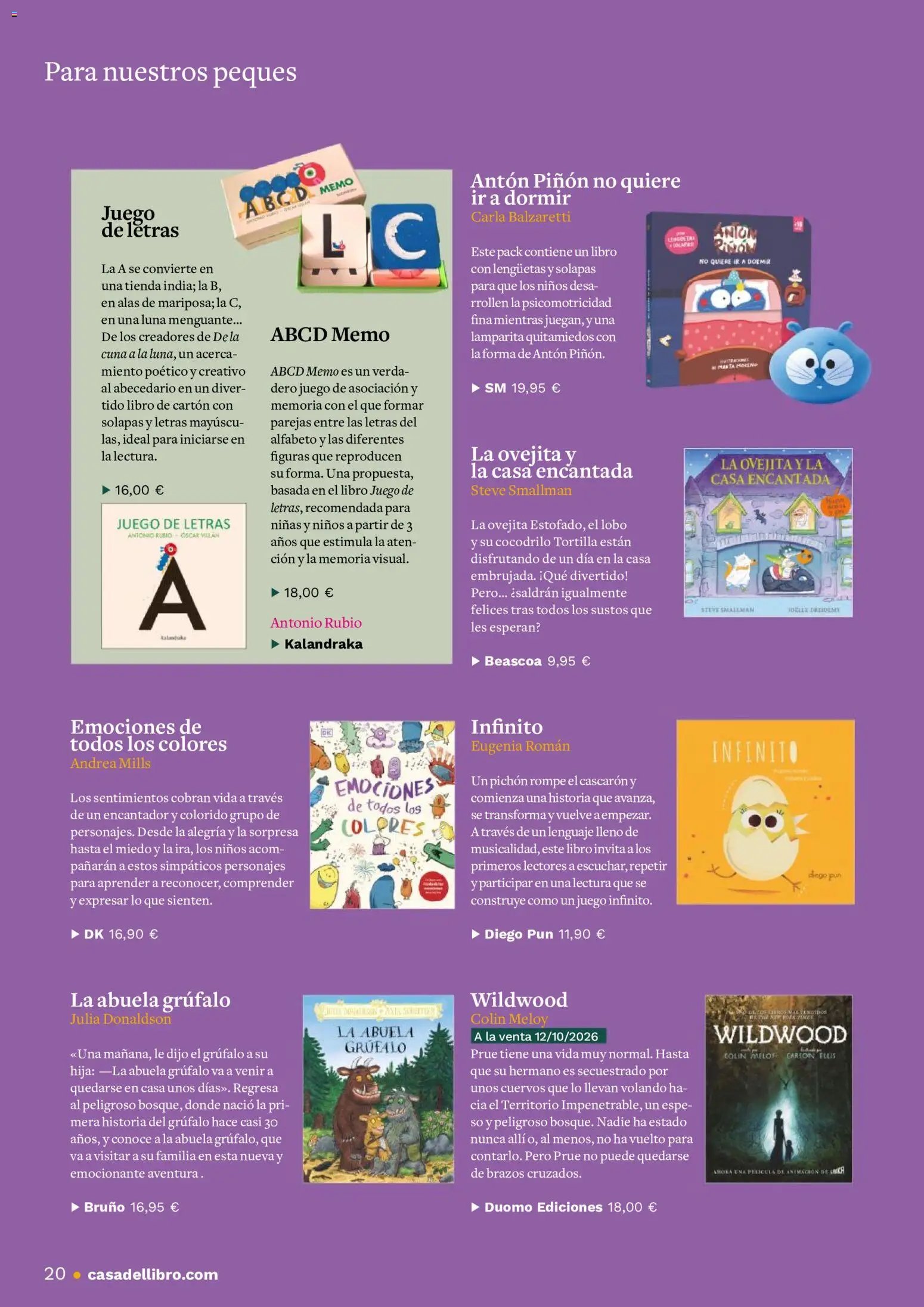 Casa del libro folleto