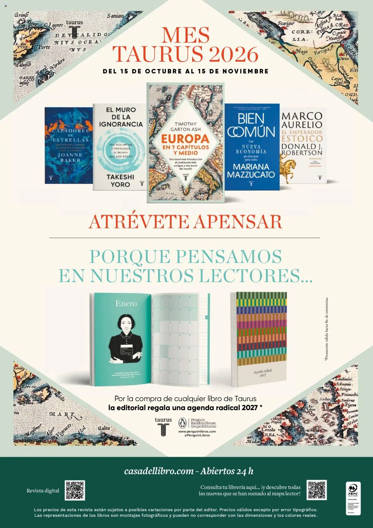 Casa del libro folleto