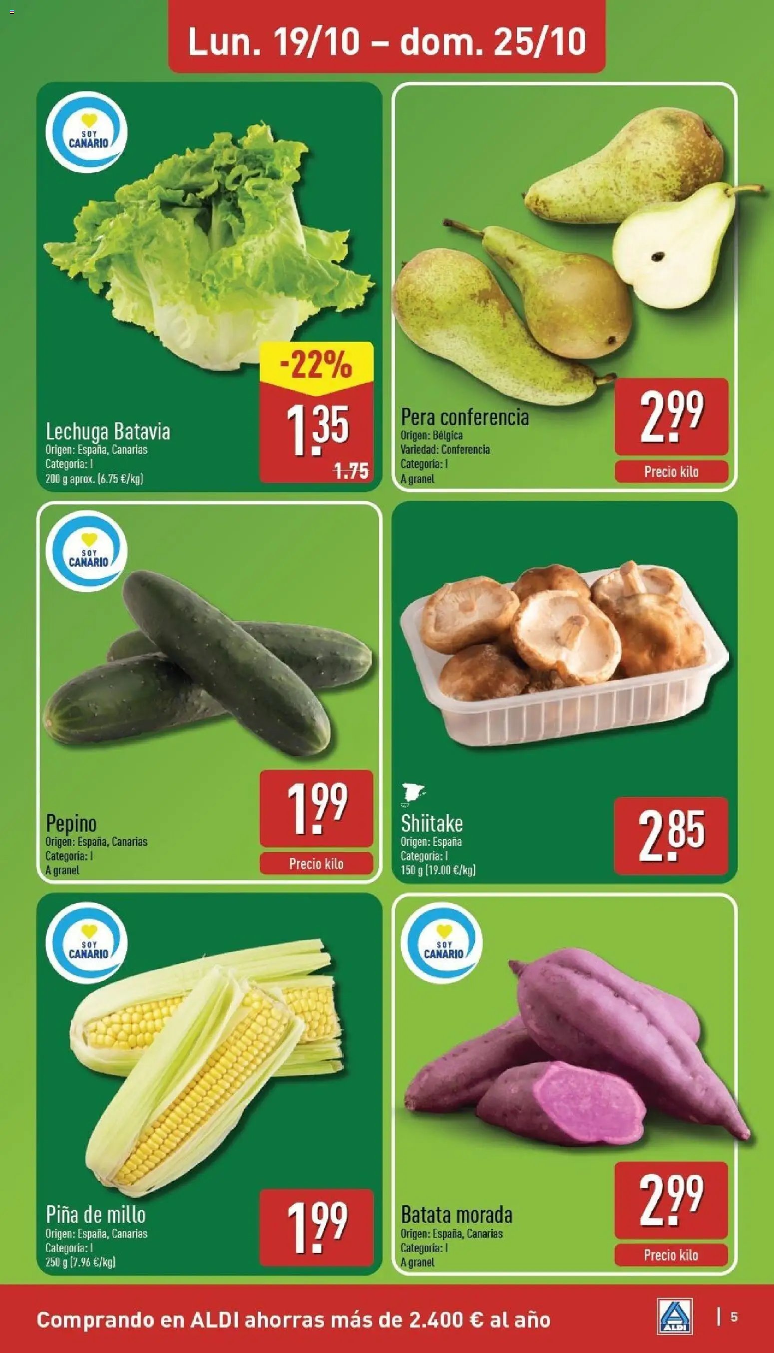 Aldi folleto Canarias