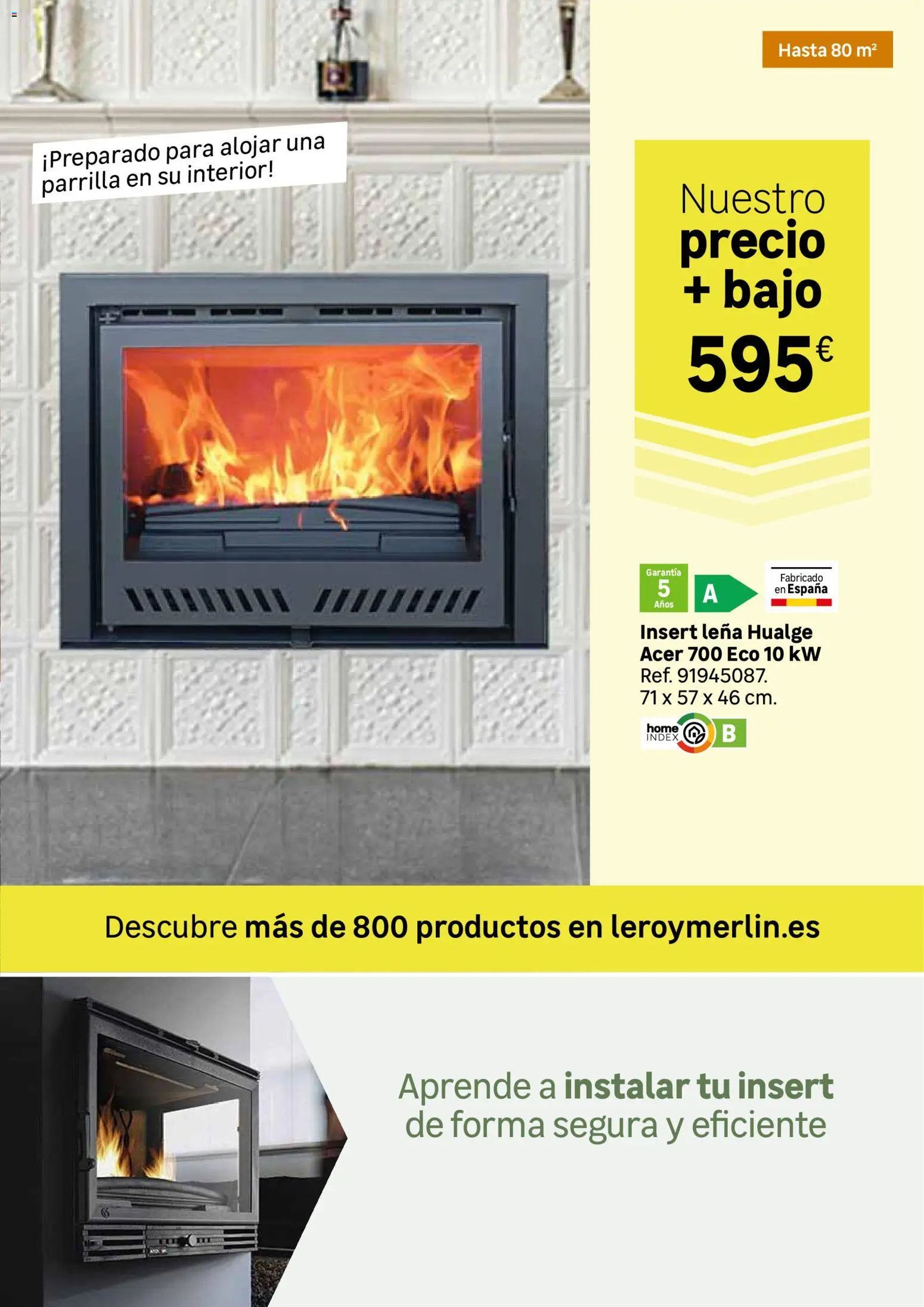 Leroy Merlin Calor en casa y mucho ahorro