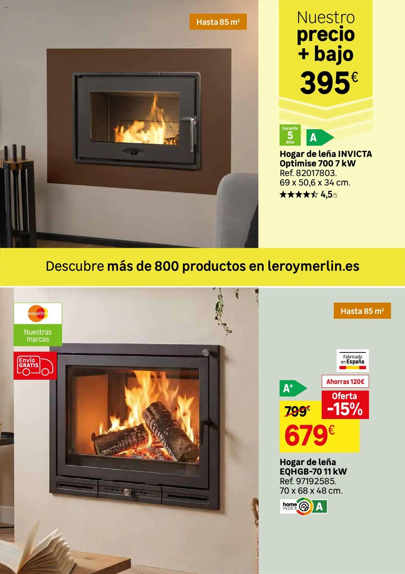 Leroy Merlin Calor en casa y mucho ahorro