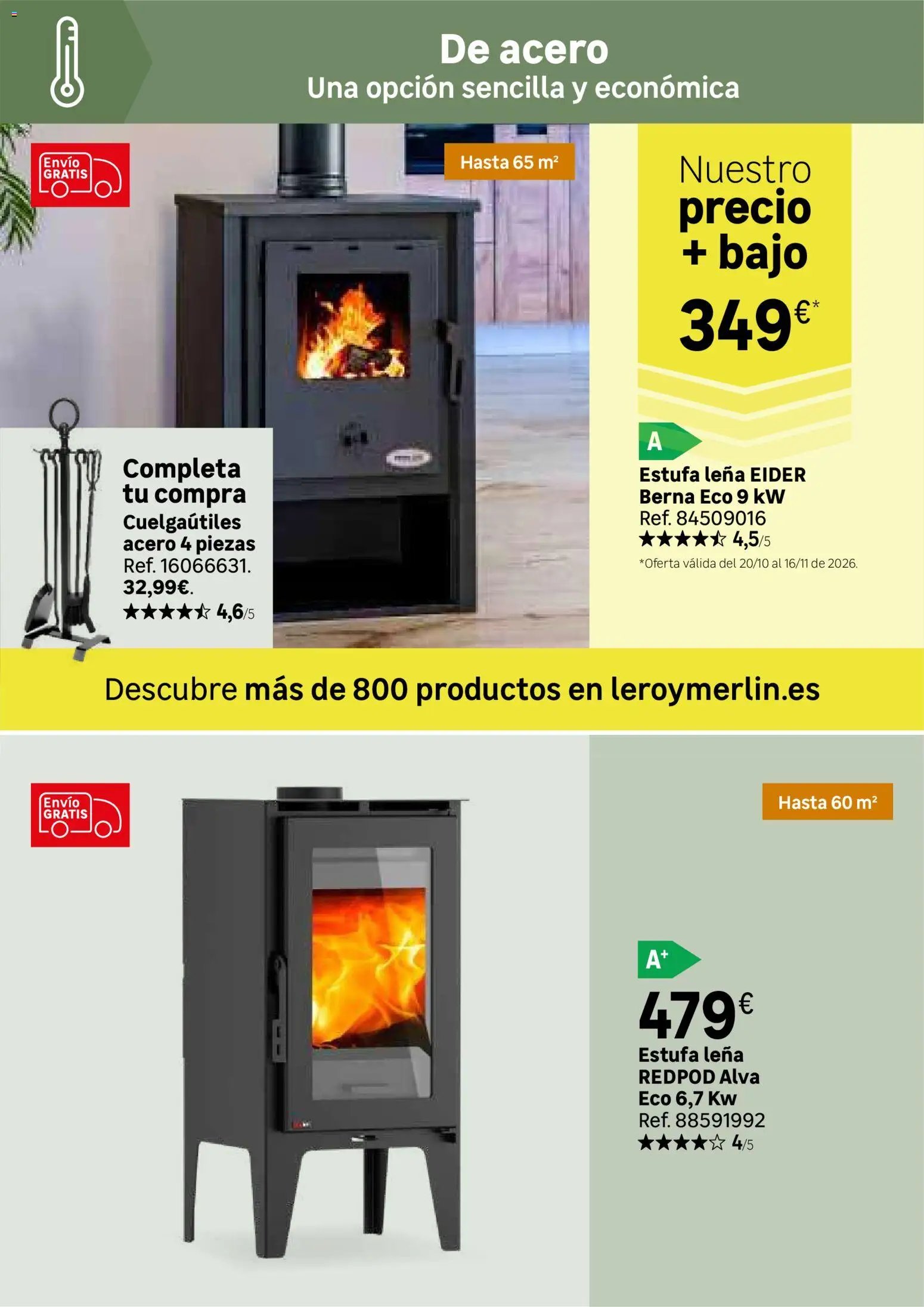 Leroy Merlin Calor en casa y mucho ahorro