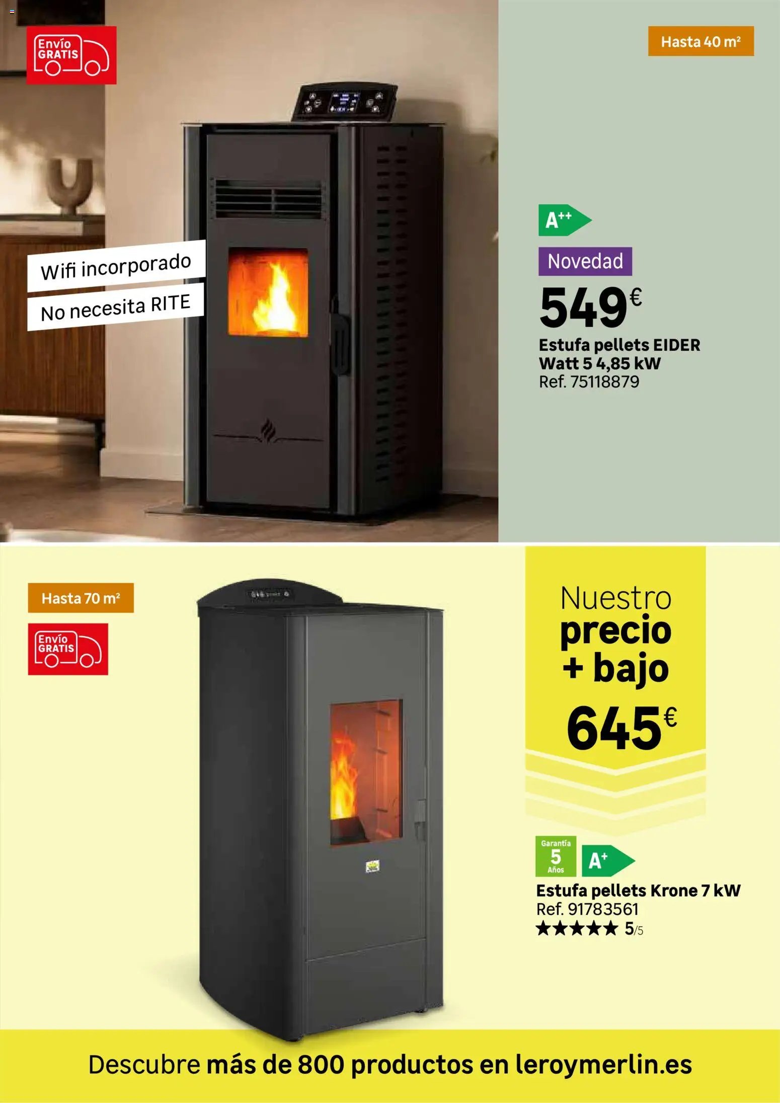 Leroy Merlin Calor en casa y mucho ahorro
