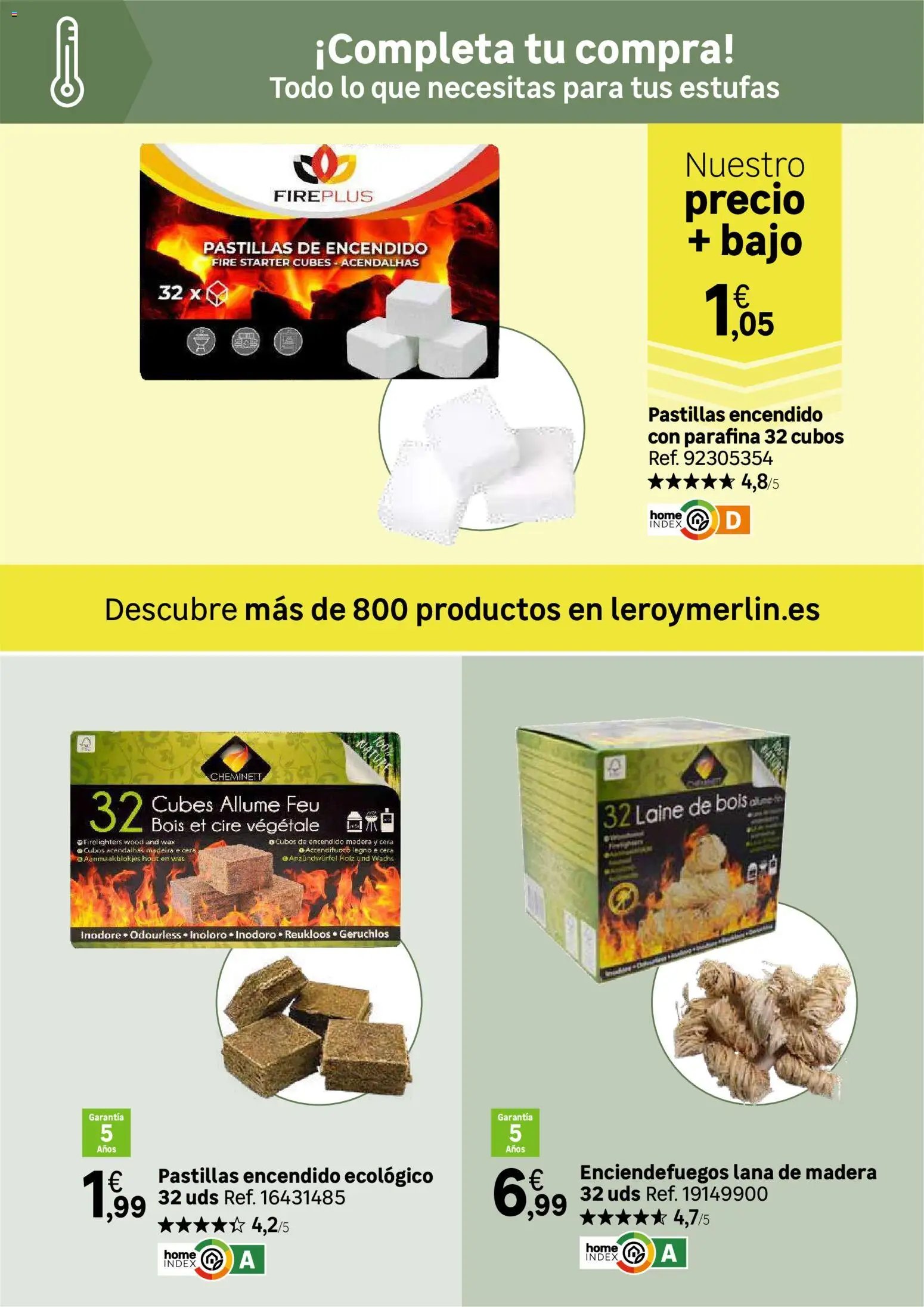 Leroy Merlin Calor en casa y mucho ahorro