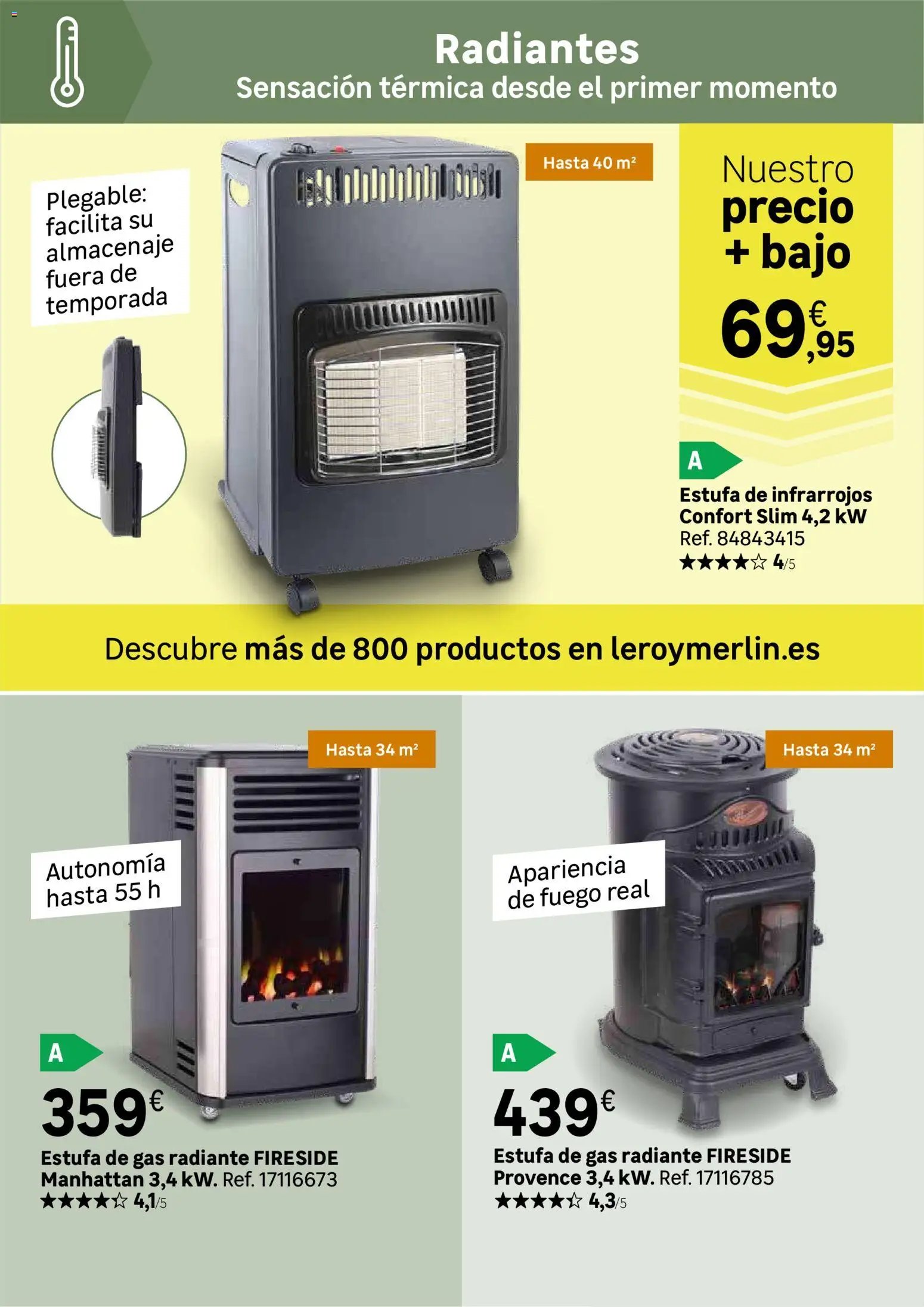 Leroy Merlin Calor en casa y mucho ahorro