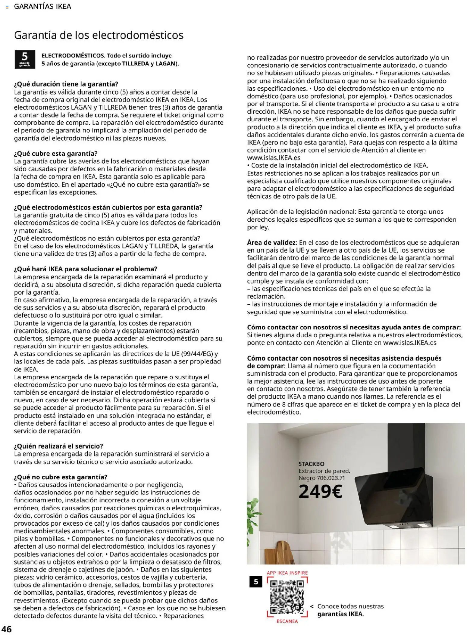 Catálogo IKEA Electrodomésticos