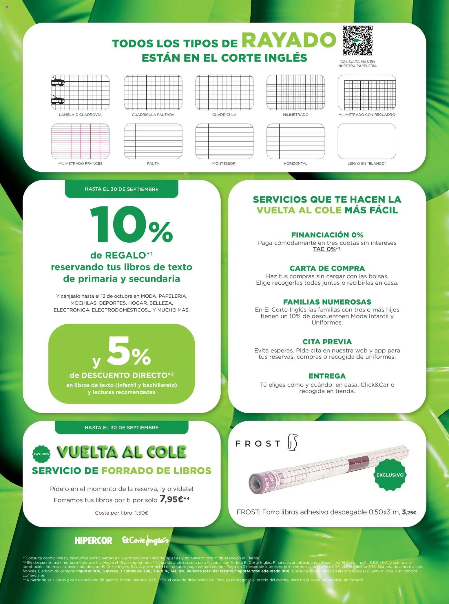 El Corte Inglés Vuelta al cole