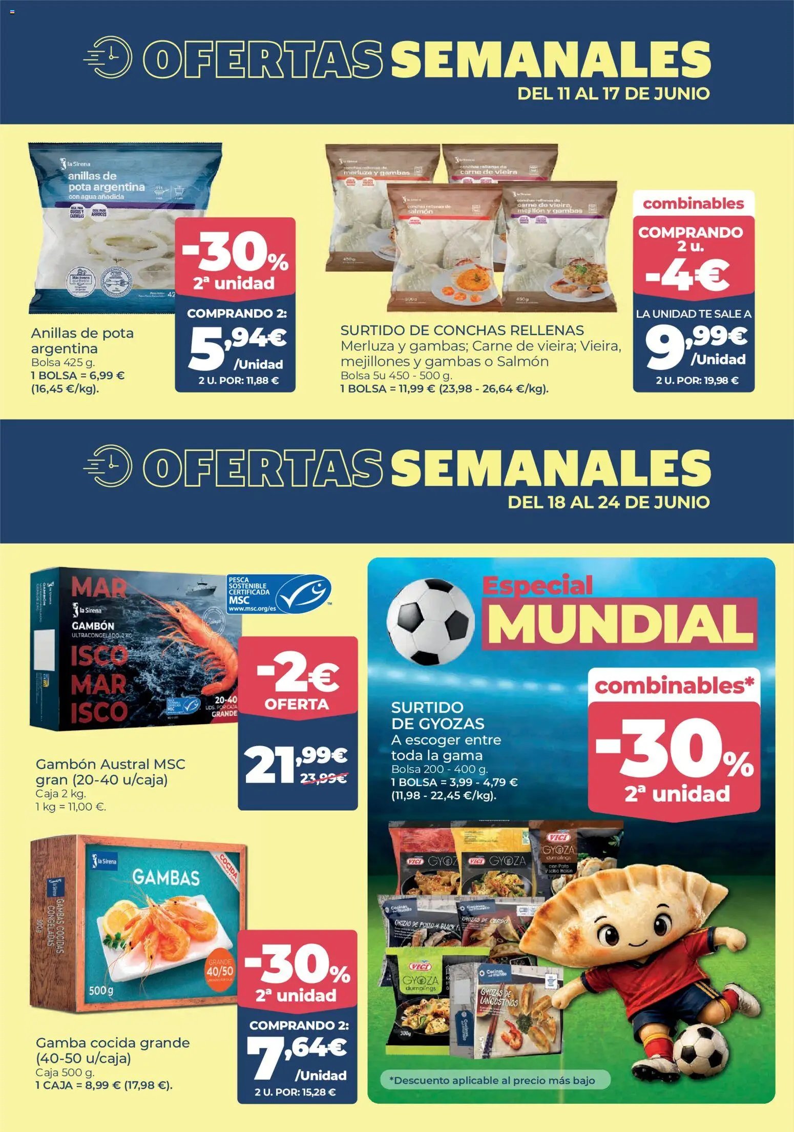 La Sirena folleto