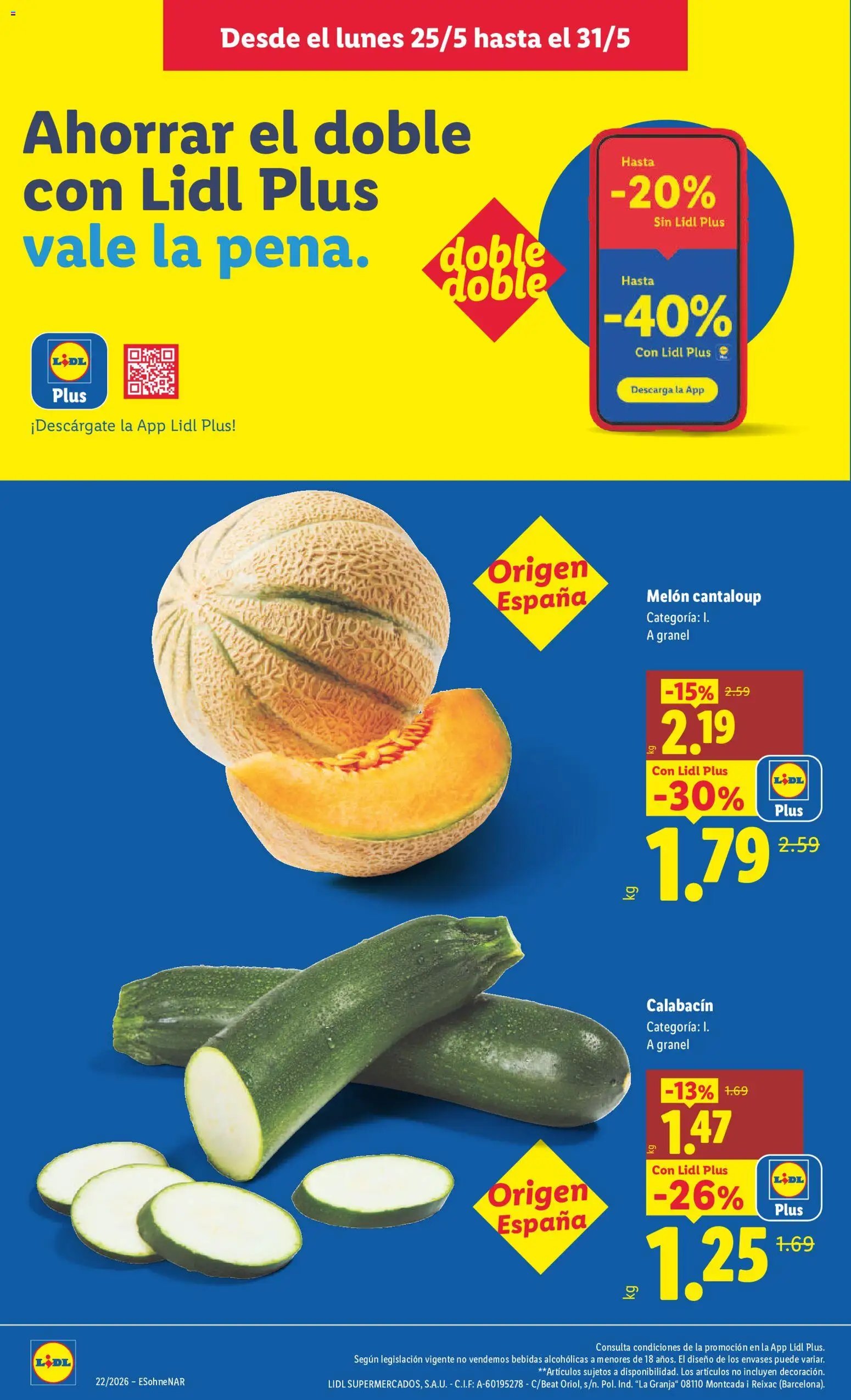 Lidl folleto