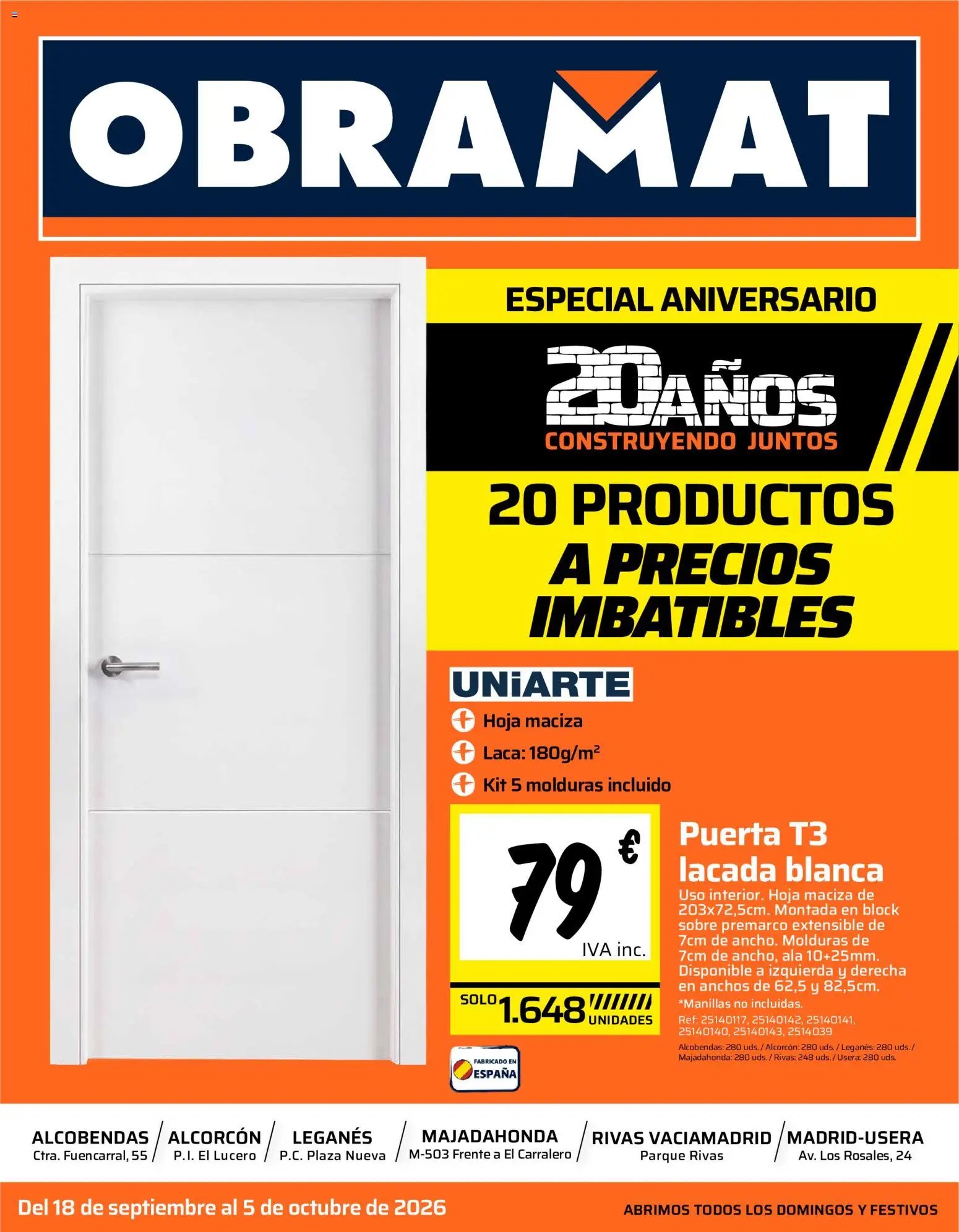 Obramat folleto