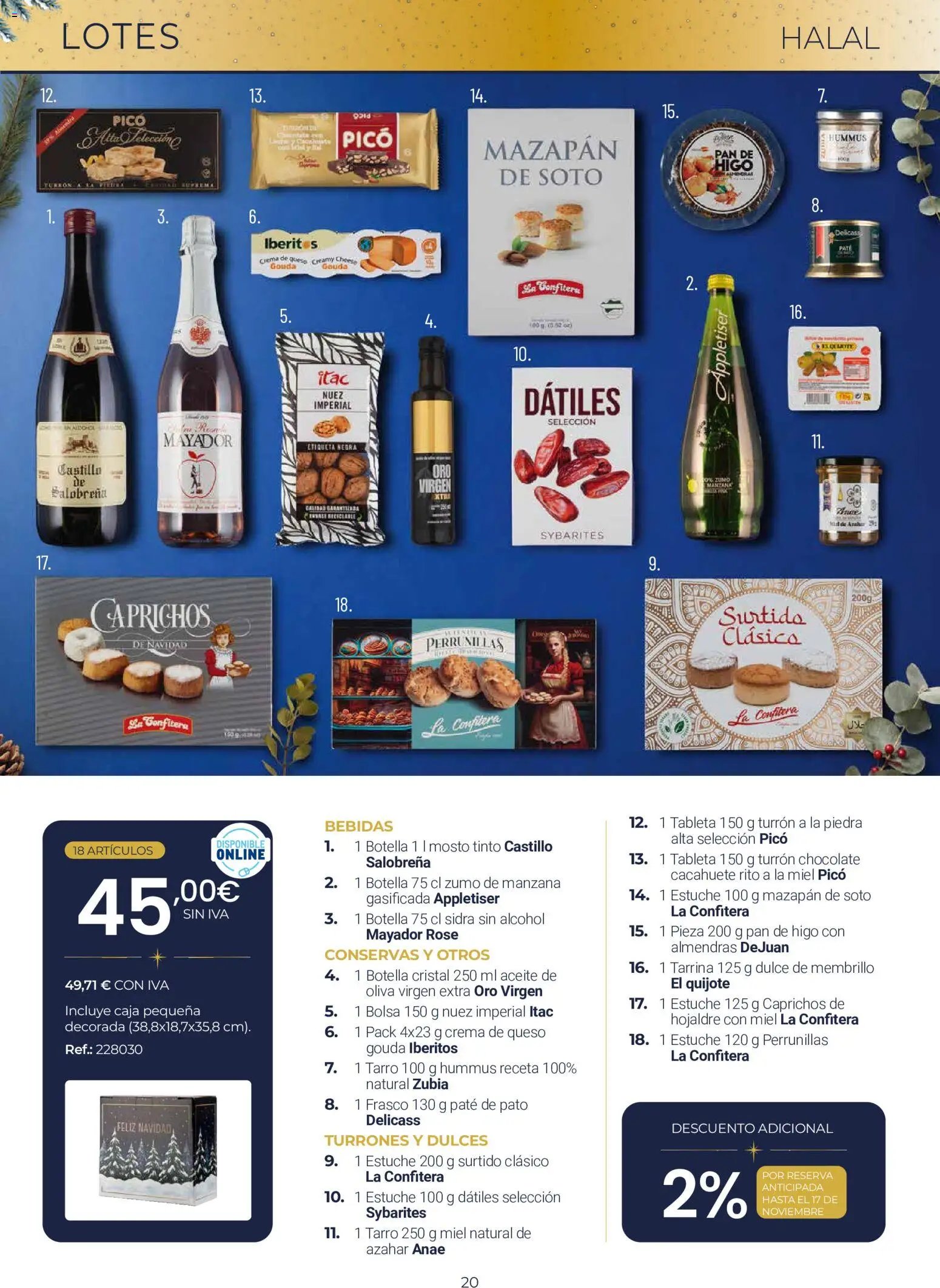 Makro Lotes y Cestas Navidad Centro