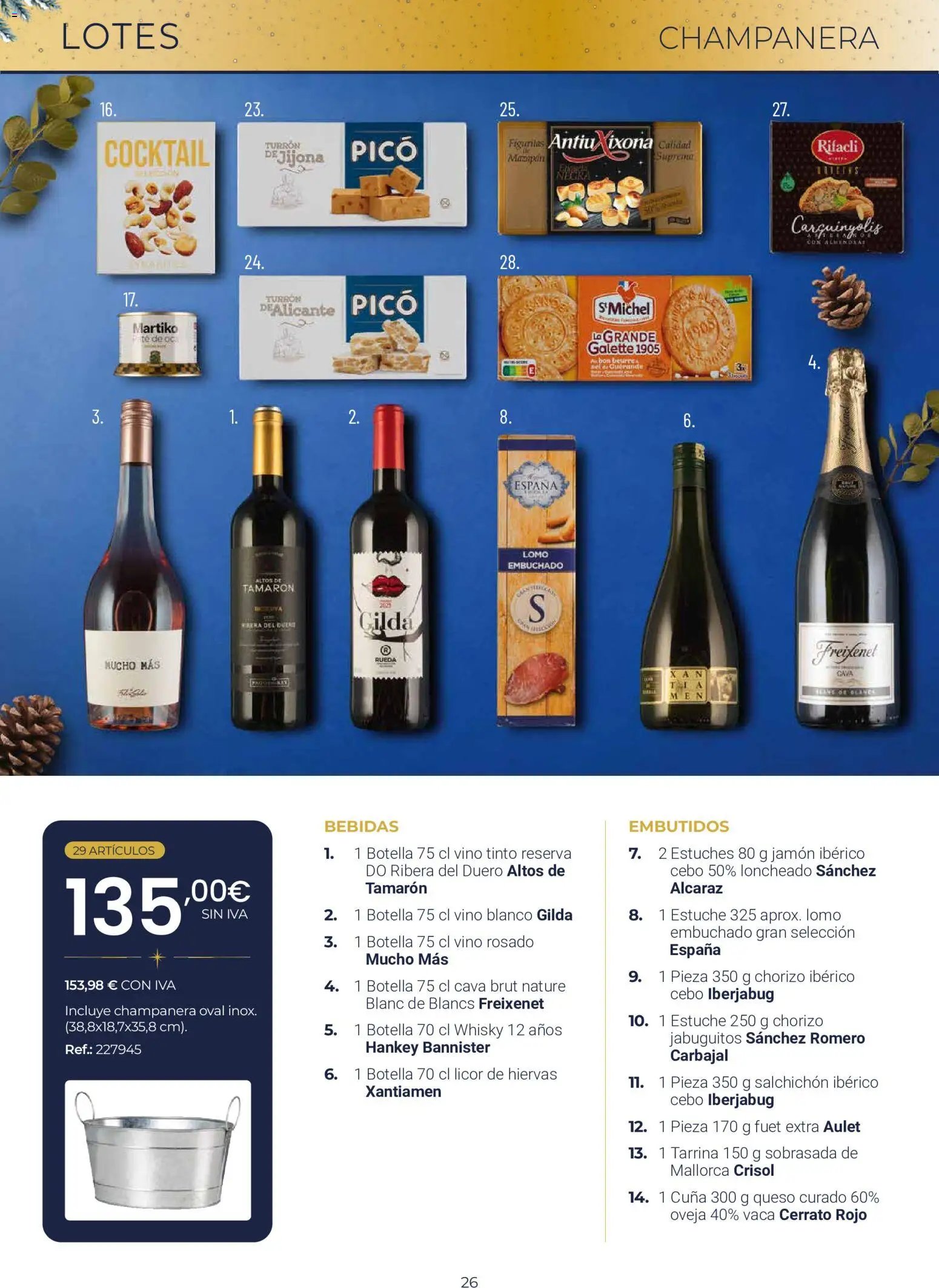 Makro Lotes y Cestas Navidad Centro