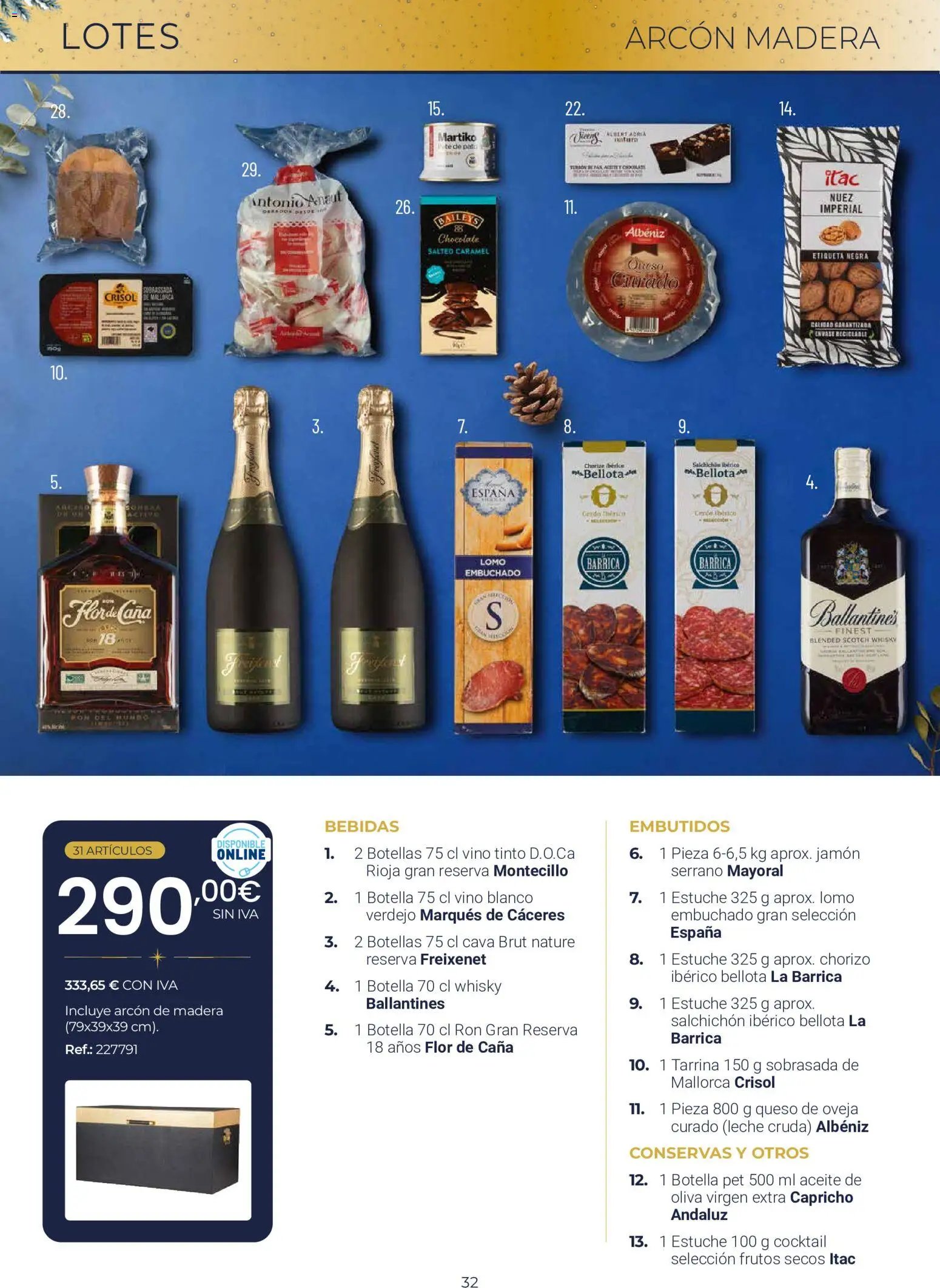 Makro Lotes y Cestas Navidad Centro