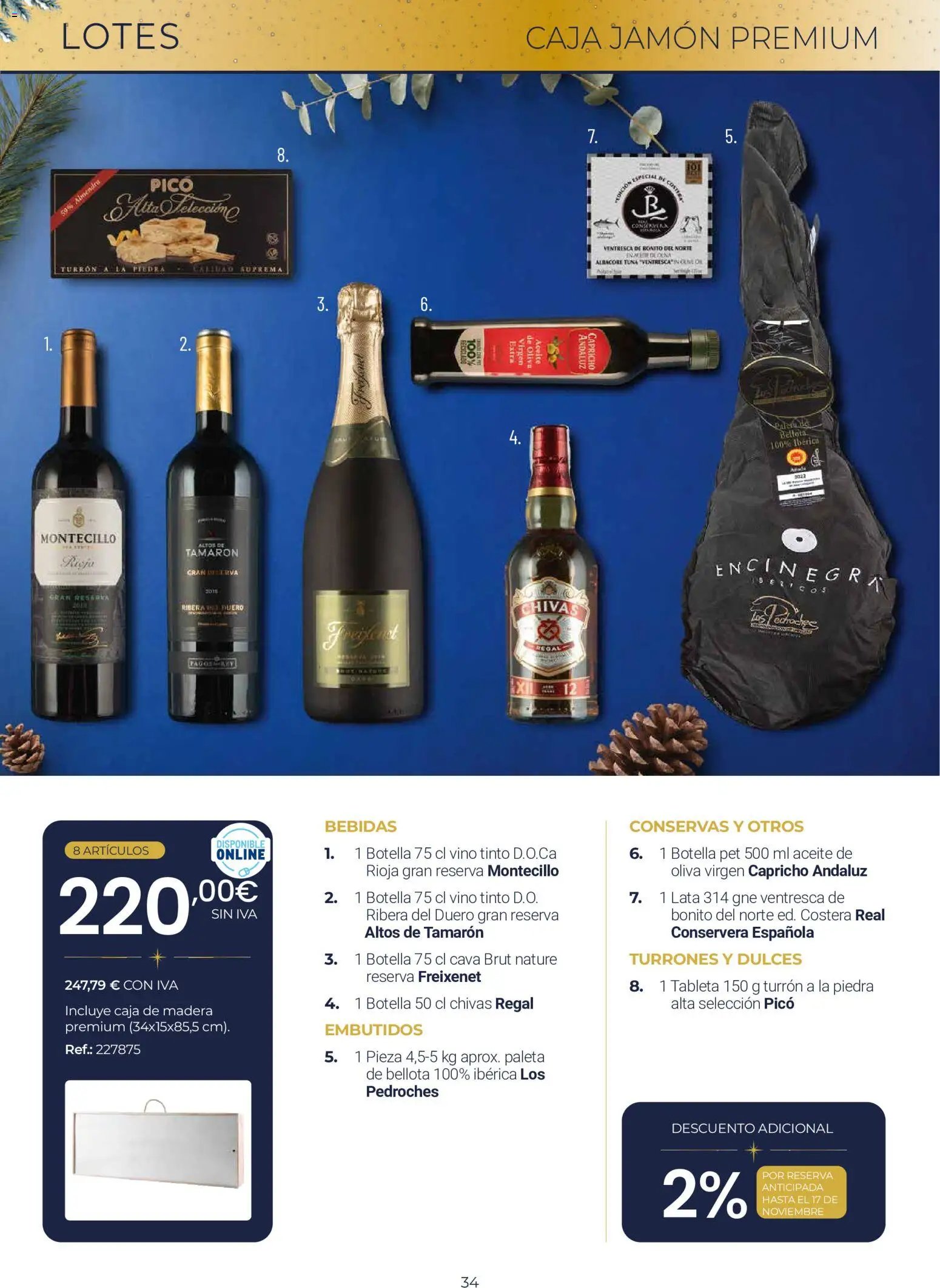Makro Lotes y Cestas Navidad Centro