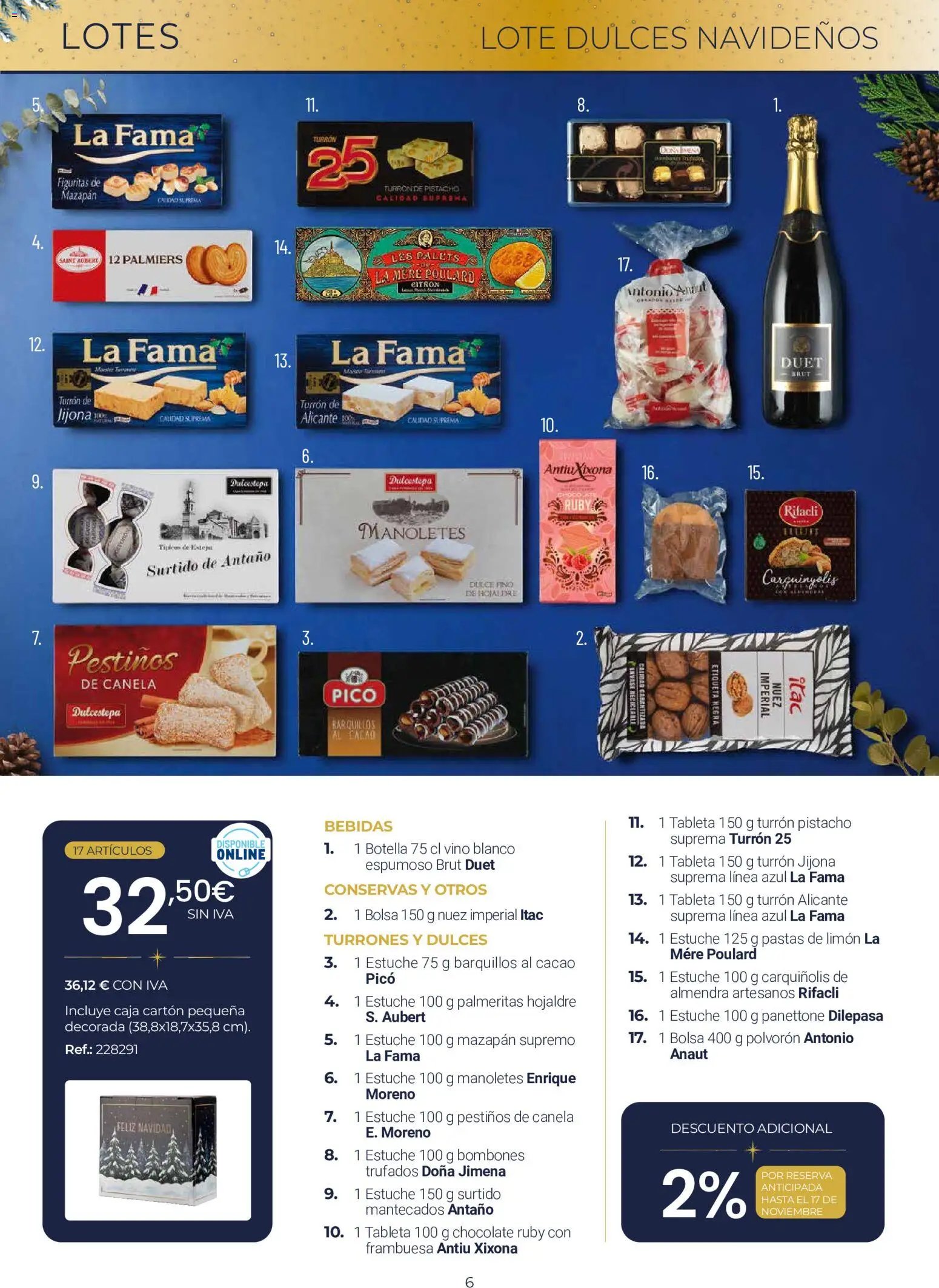 Makro Lotes y Cestas Navidad Centro