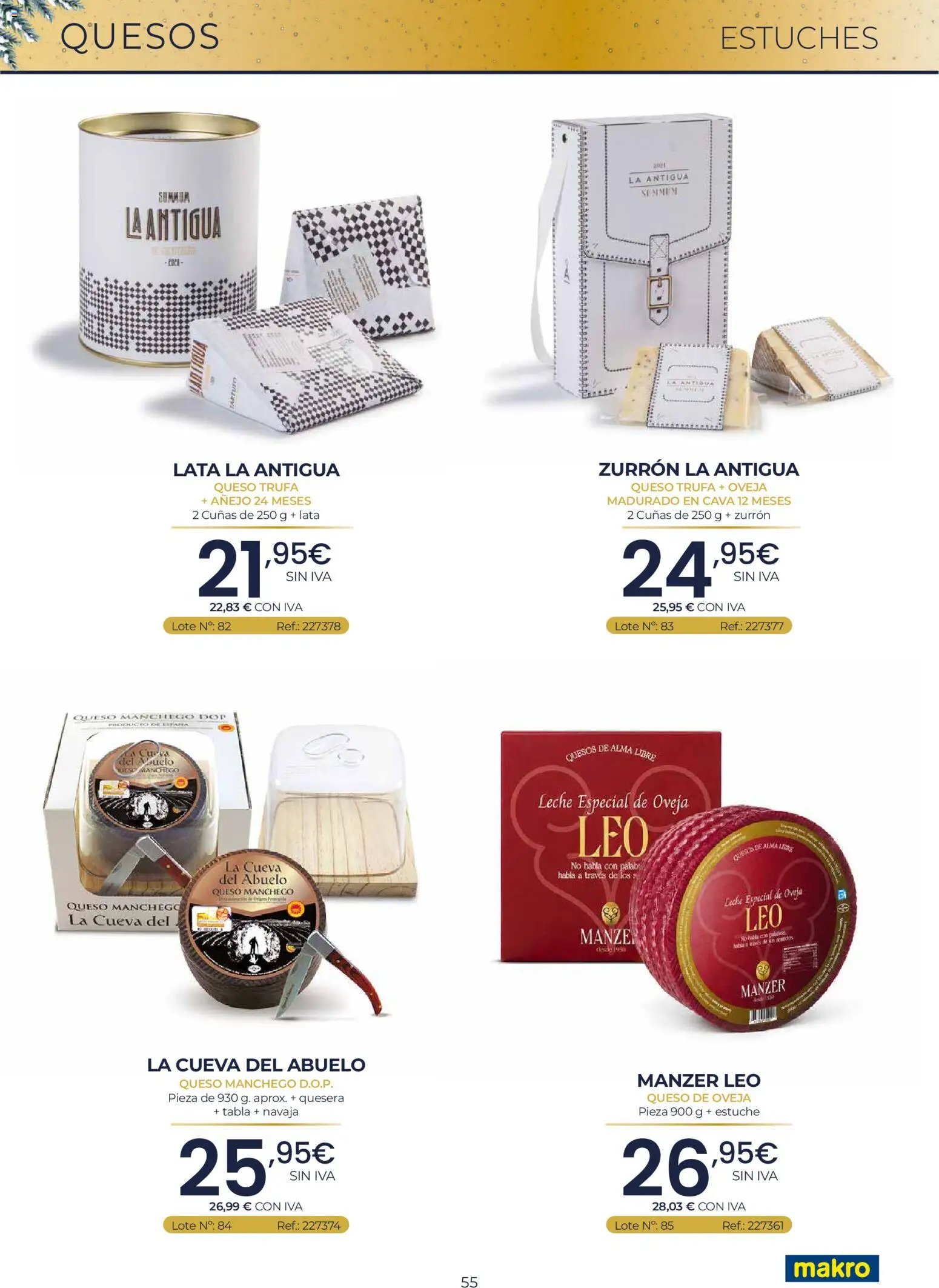 Makro Lotes y Cestas Navidad Centro