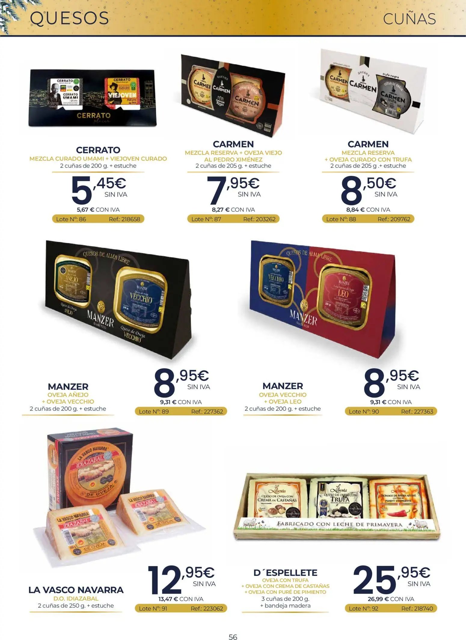 Makro Lotes y Cestas Navidad Centro