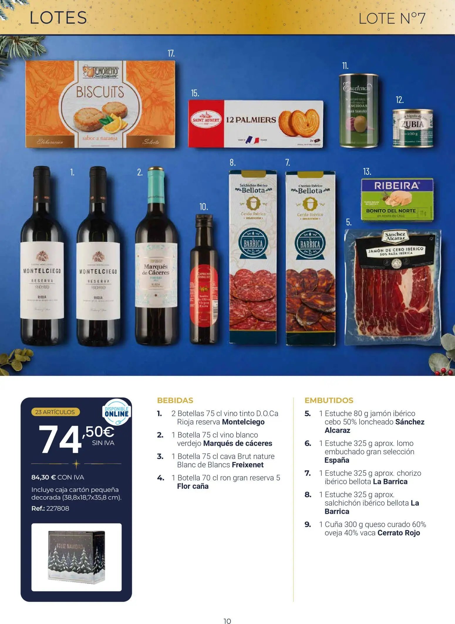Makro Lotes y Cestas Navidad Centro