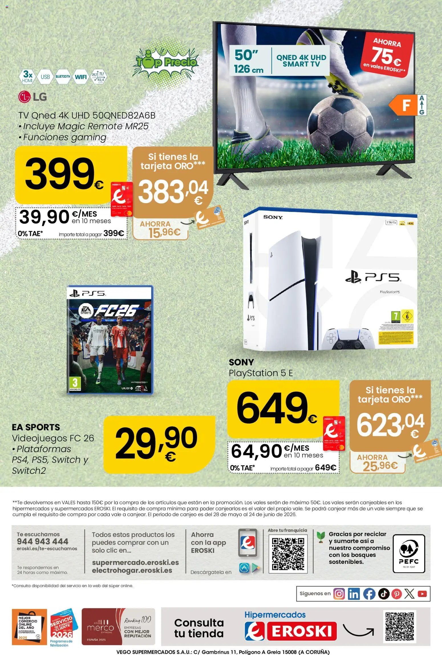 Eroski Conekta Ofertones de verano