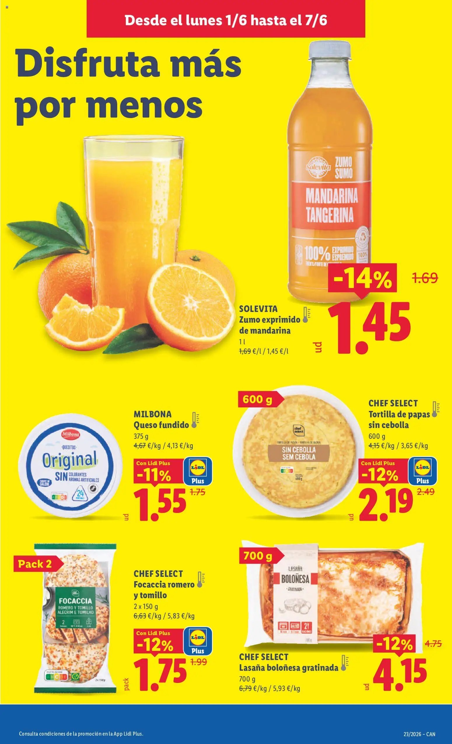 Lidl folleto Canarias